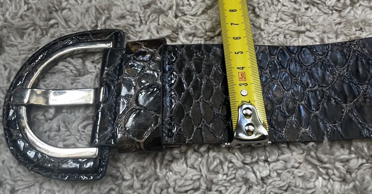Banana Republic Python print real leather belt Size ONE SIZE - 10 Thumbnail