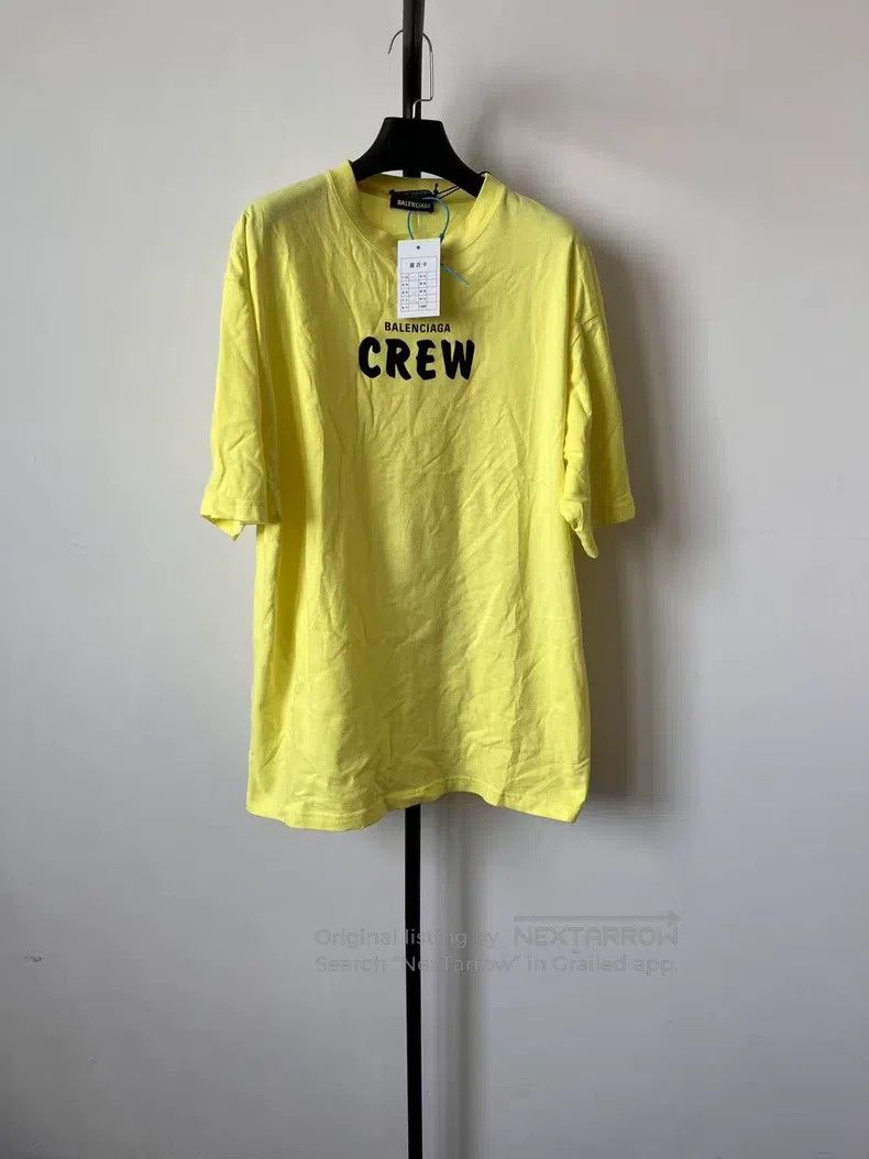 Balenciaga Balenciaga Letter logo printed casual round neck short-sle Size S / US 4 / IT 40 - 1 Thumbnail