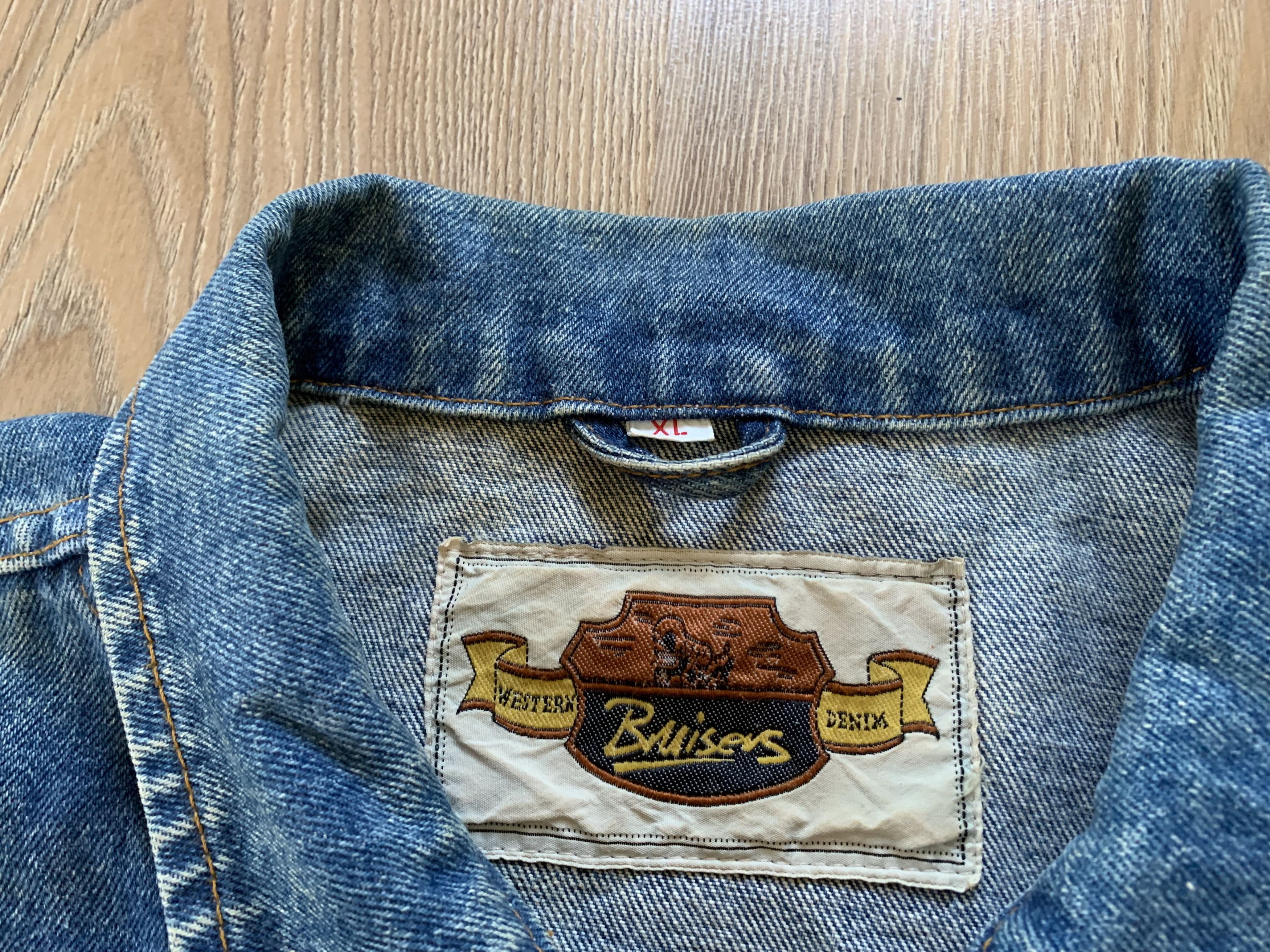 Vintage Vintage Buisers Western Denim Jacket 80s Size US XL / EU 56 / 4 - 5 Thumbnail