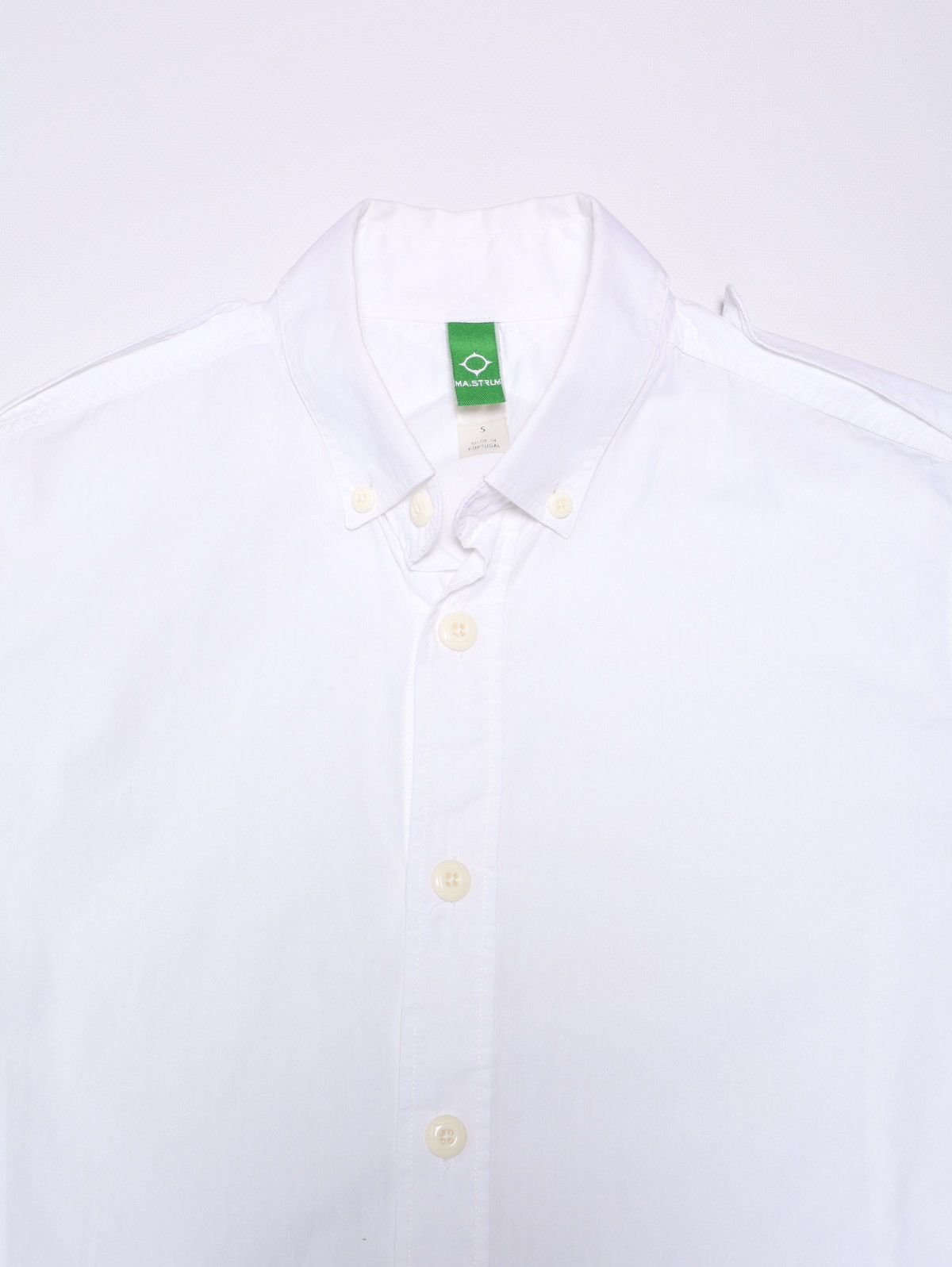 MA.STRUM Ma Strum White Cotton Badge Patch Size US S / EU 44-46 / 1 - 3 Thumbnail