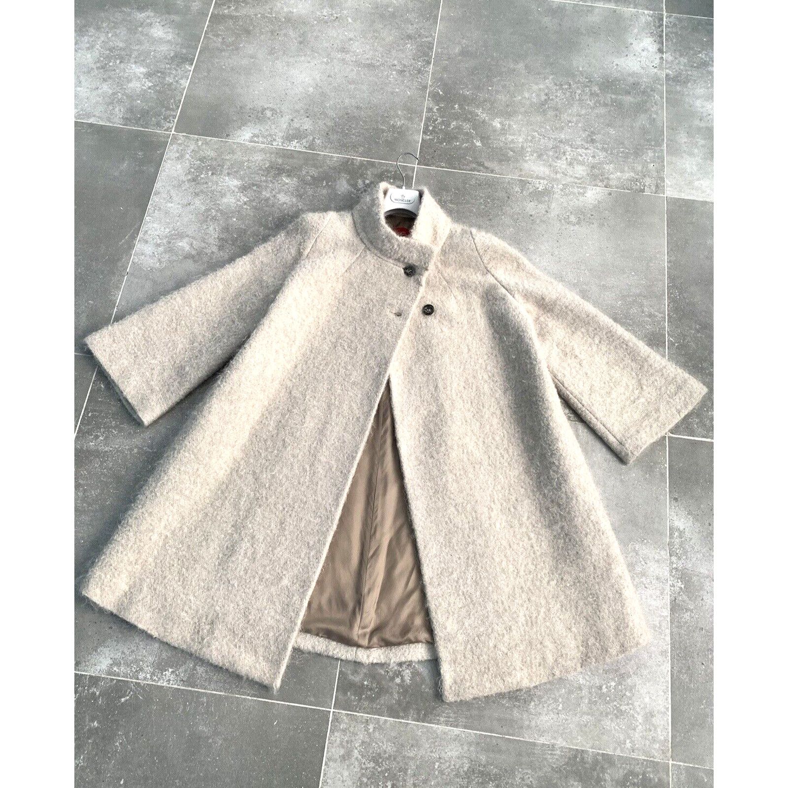 Carolina Herrera Women's CAROLINA HERRERA Mohair Trench Coat Jacket M / 12 Size M / US 6-8 / IT 42-44 - 3 Thumbnail