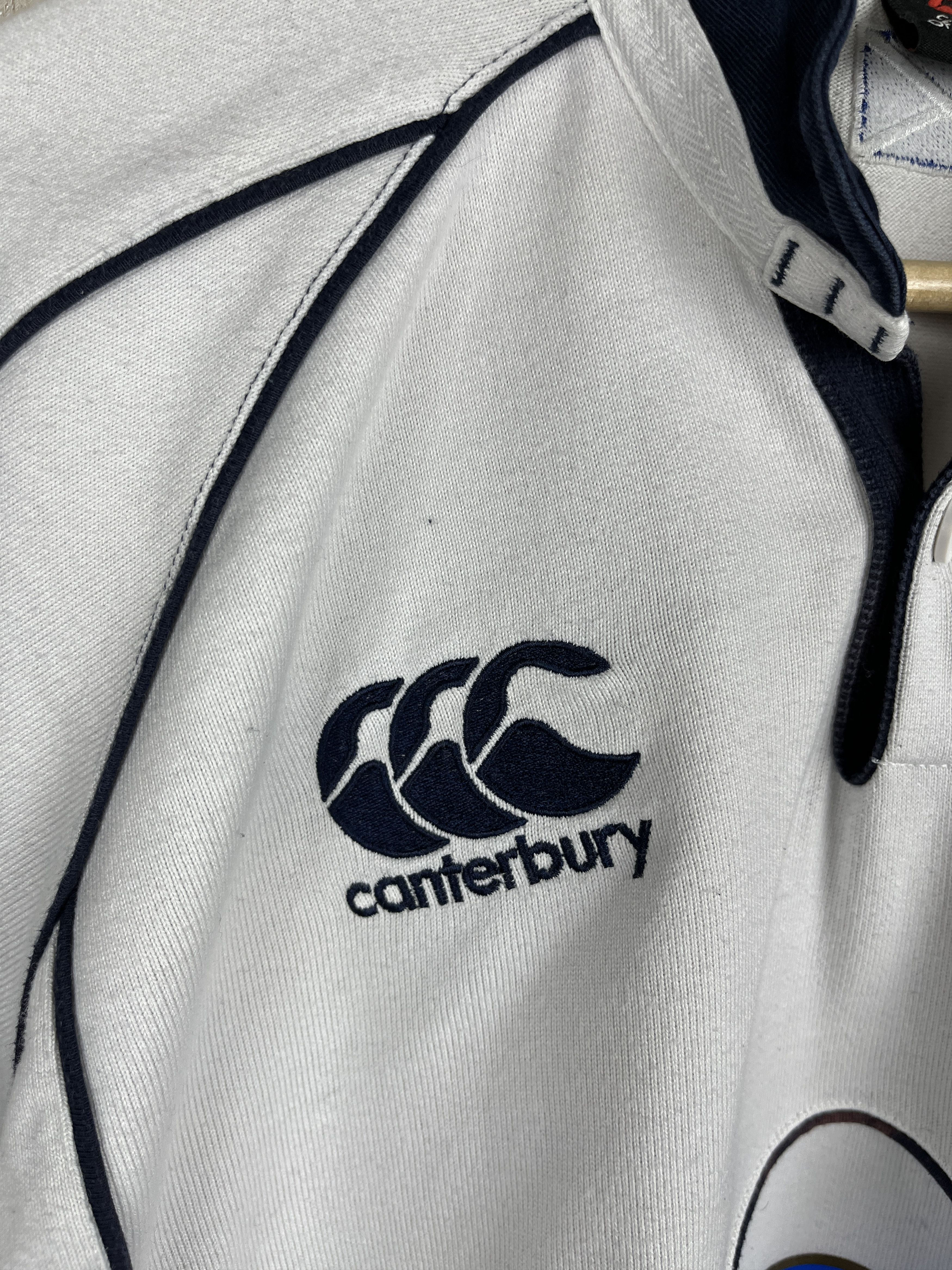 Canterbury of New Zealand Vintage Scotland Away Rugby Jersey Long Sleeve Canterbury Size US XL / EU 56 / 4 - 6 Thumbnail