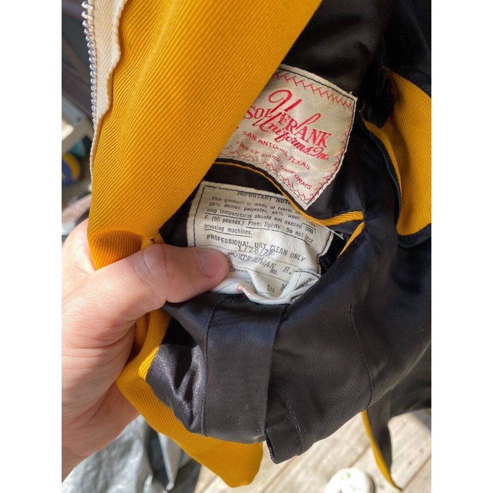Vintage Vintage 70s Sol Frank Wool SAMPLE Marching Band Jacket Unif Size US M / EU 48-50 / 2 - 4 Thumbnail