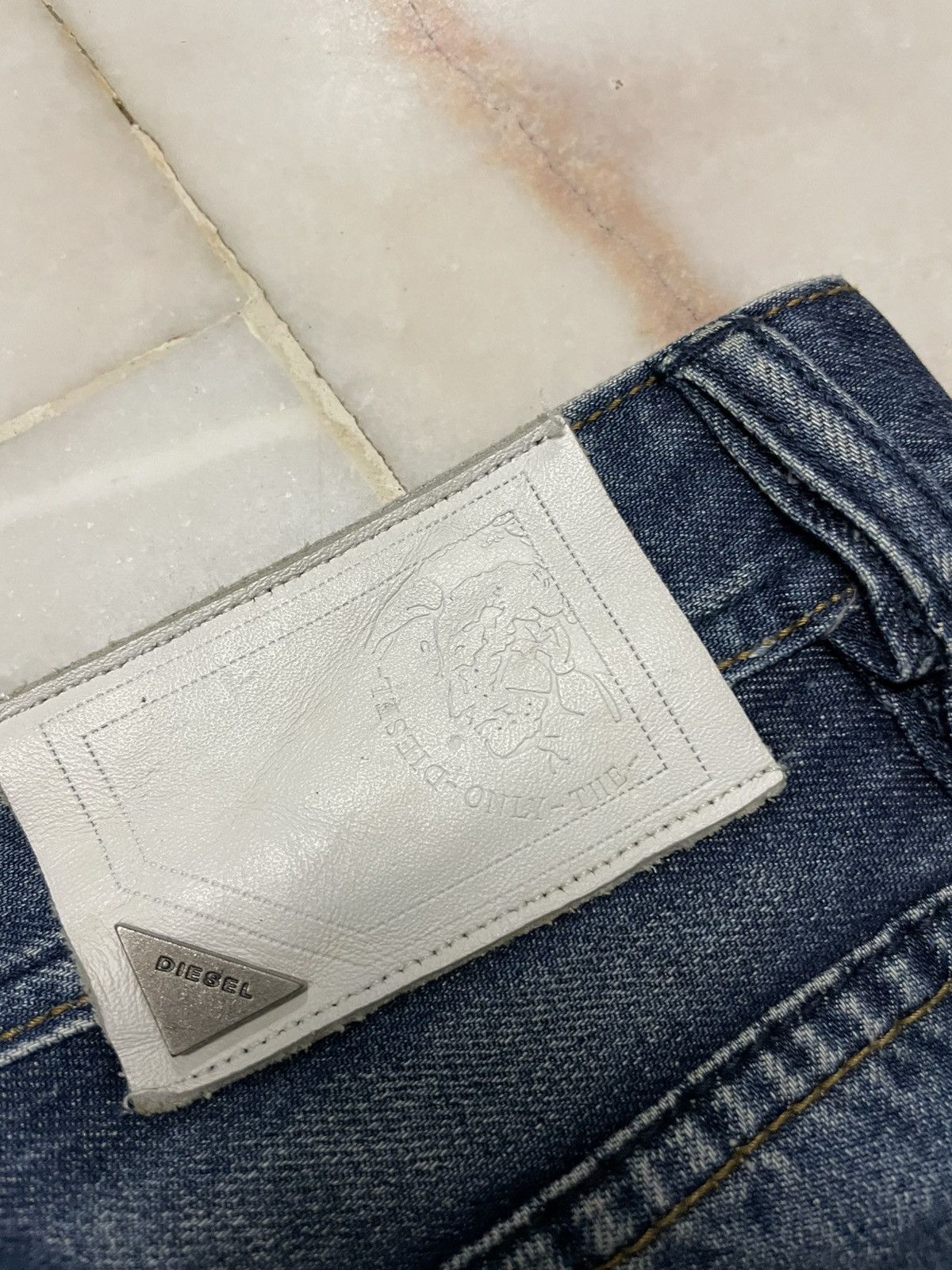 Diesel 💥Vintage Diesel DNA ( Dirtynewage ) Mudwash Jeans Italy Size 31" - 13 Thumbnail