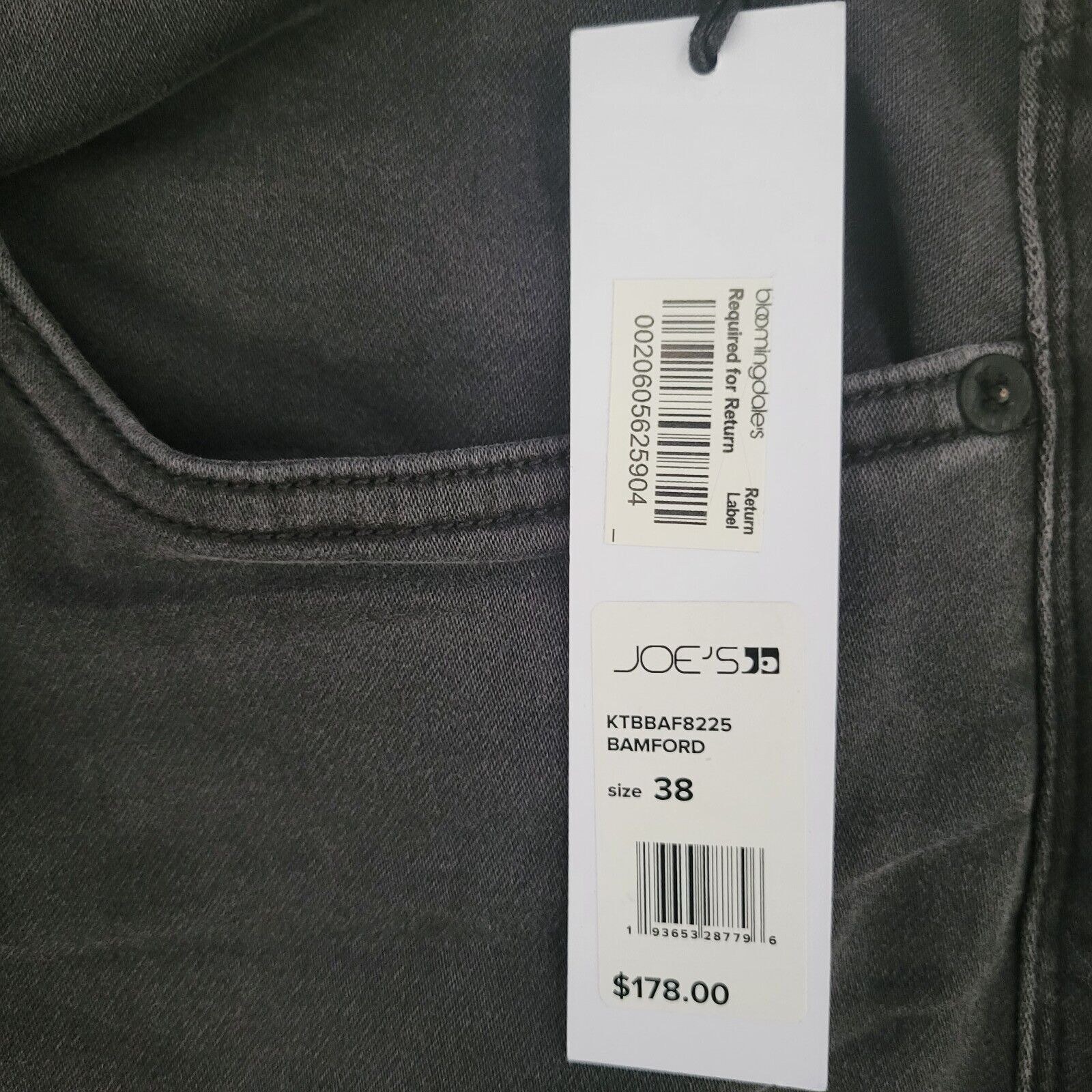 Joe's Men's Joes Brixton Straight Jeans. Size 38/33 Size US 38 / EU 54 - 11 Thumbnail