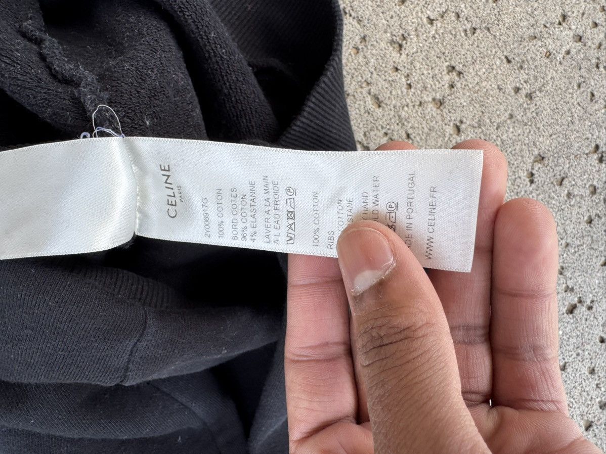 Celine Celine Back Logo Hoodie Size US XS / EU 42 / 0 - 6 Thumbnail