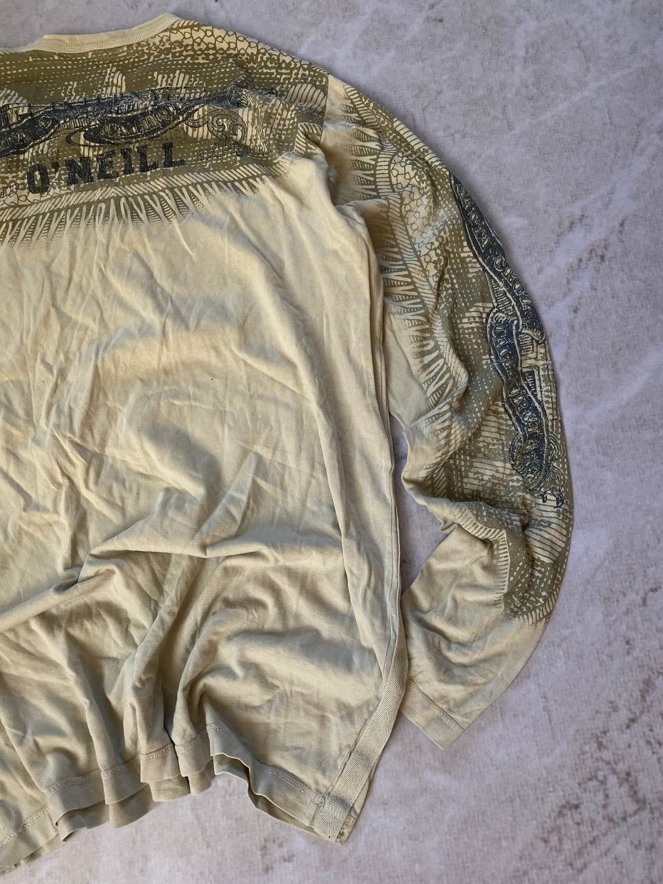 O'Neill × Vintage Vintage O’Neill Y2K Distressed Long Sleeve Shirt Size US XL / EU 56 / 4 - 8 Thumbnail