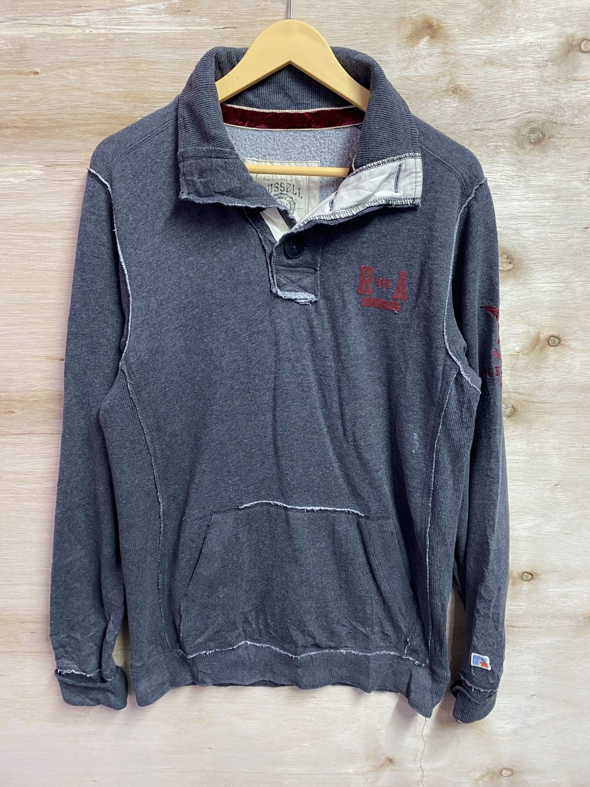 Russell Athletic vintage Russell Athletic long-sleeve rugby polo shirt Size US XL / EU 56 / 4 - 1 Thumbnail