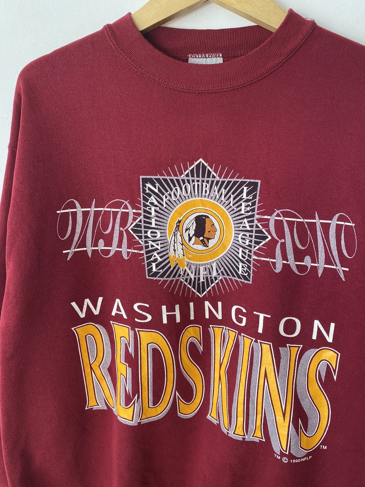 Logo 7 × NFL × Vintage Vintage Redskins 1992 Swewtshirt Size US L / EU 52-54 / 3 - 3 Thumbnail