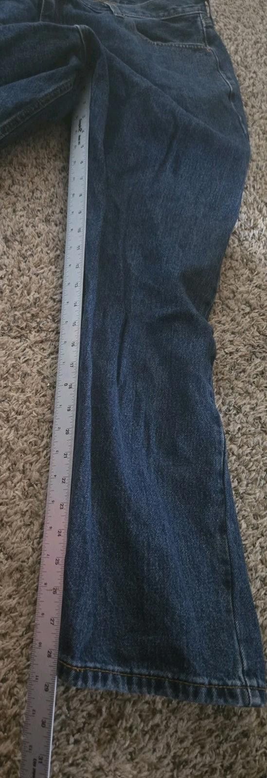 Levi's Levis 501 Original Fit Med Wash Denim Blue Jeans W40 x L30 Size US 40 / EU 56 - 12 Thumbnail