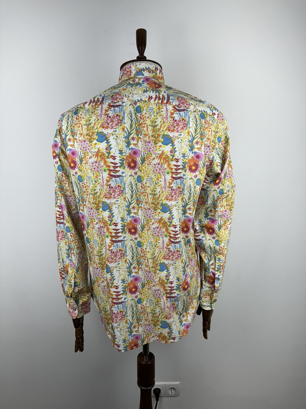 Other Men’s Tresanti Celeste Floral Long Sleeve Button Down shirt Size US XL / EU 56 / 4 - 4 Thumbnail