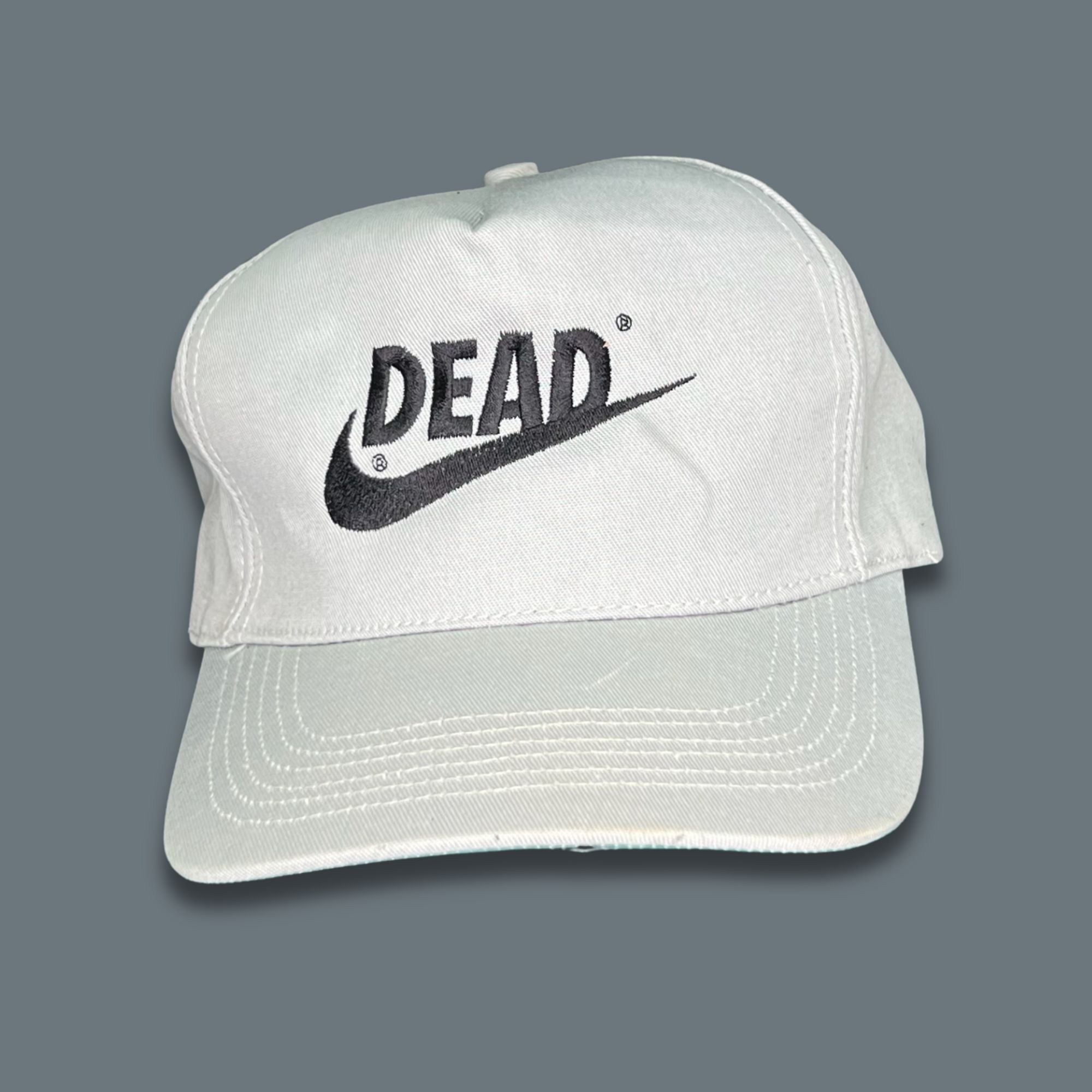 Other New Era Dad Hat With "DEAD" Embroidery - Adjustable Back Str Size ONE SIZE - 2 Thumbnail