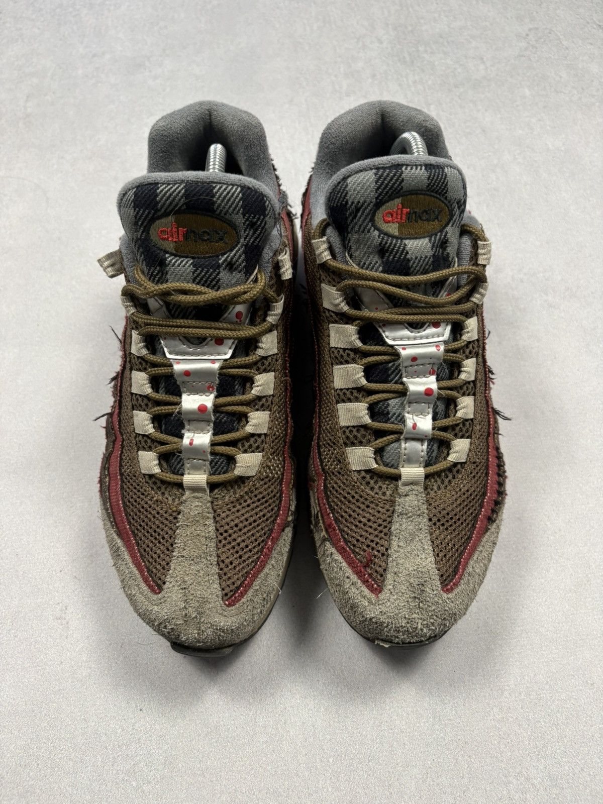 Nike Nike Air Max 95 Freddy Krueger Horror Distressed Sneakers 41 Size US 8 / EU 41 - 2 Thumbnail