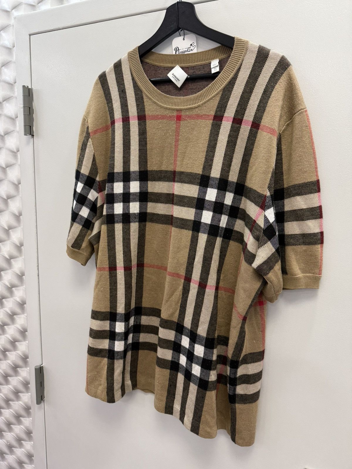 Burberry Burberry Check T-Shirt Size US XL / EU 56 / 4 - 3 Thumbnail