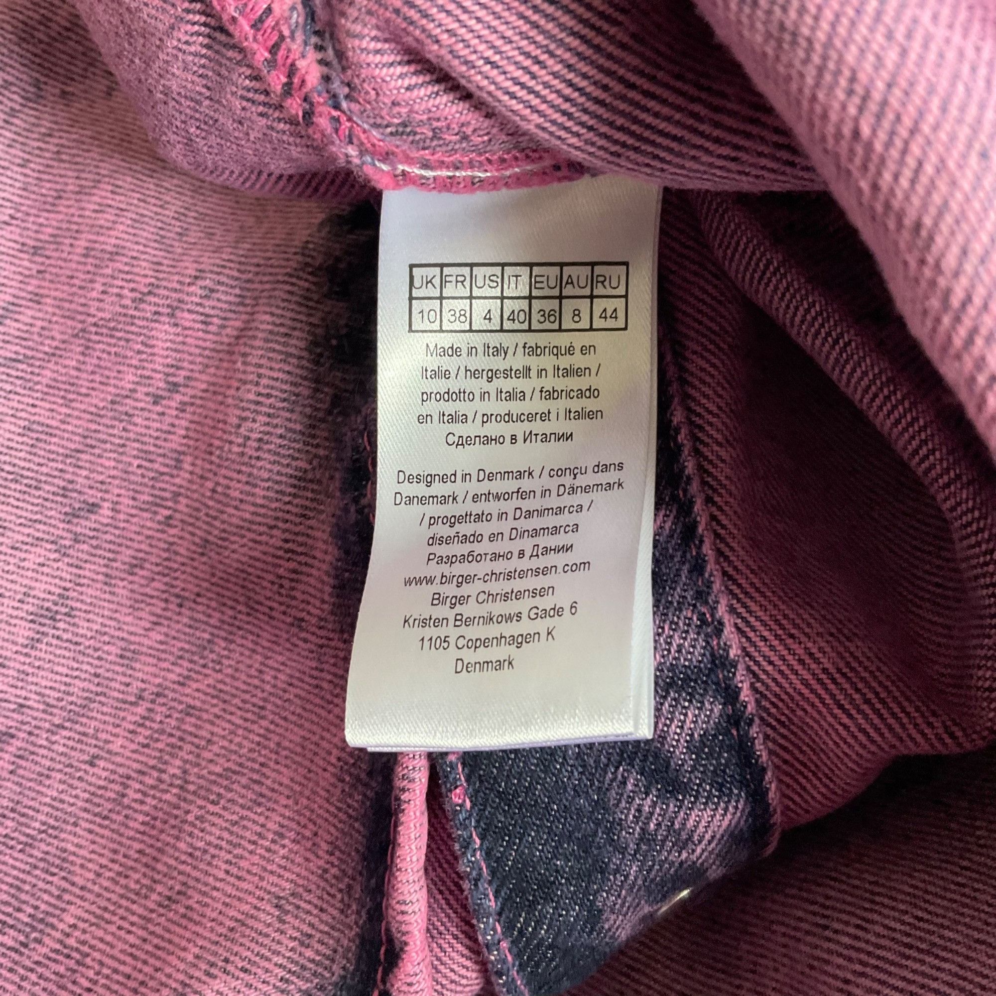 REMAIN Birger Christensen REMAIN BIRGER CHRISTENSEN Italy Purple Thalia Denim jacket U Size M / US 6-8 / IT 42-44 - 6 Thumbnail