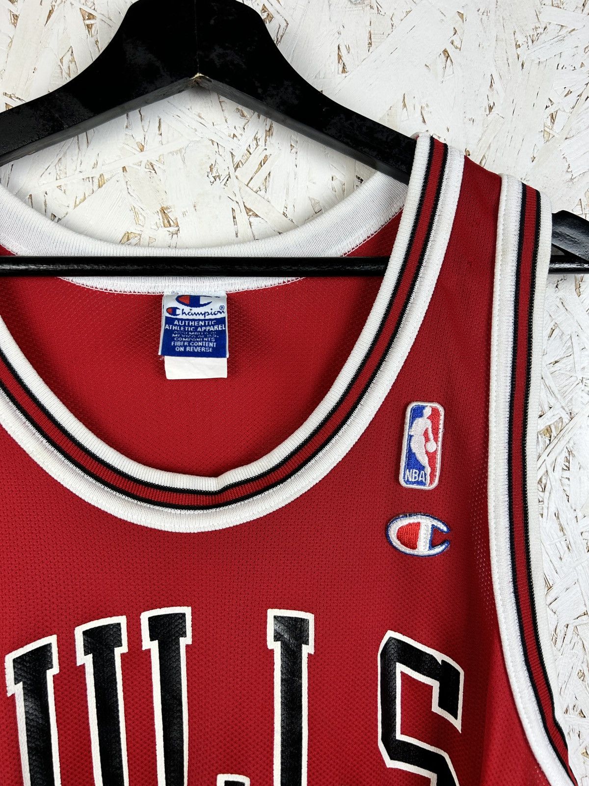 NBA 90s Vintage Champion Chicago Bulls #23 Michael Jordan Jersey Size US L / EU 52-54 / 3 - 2 Thumbnail