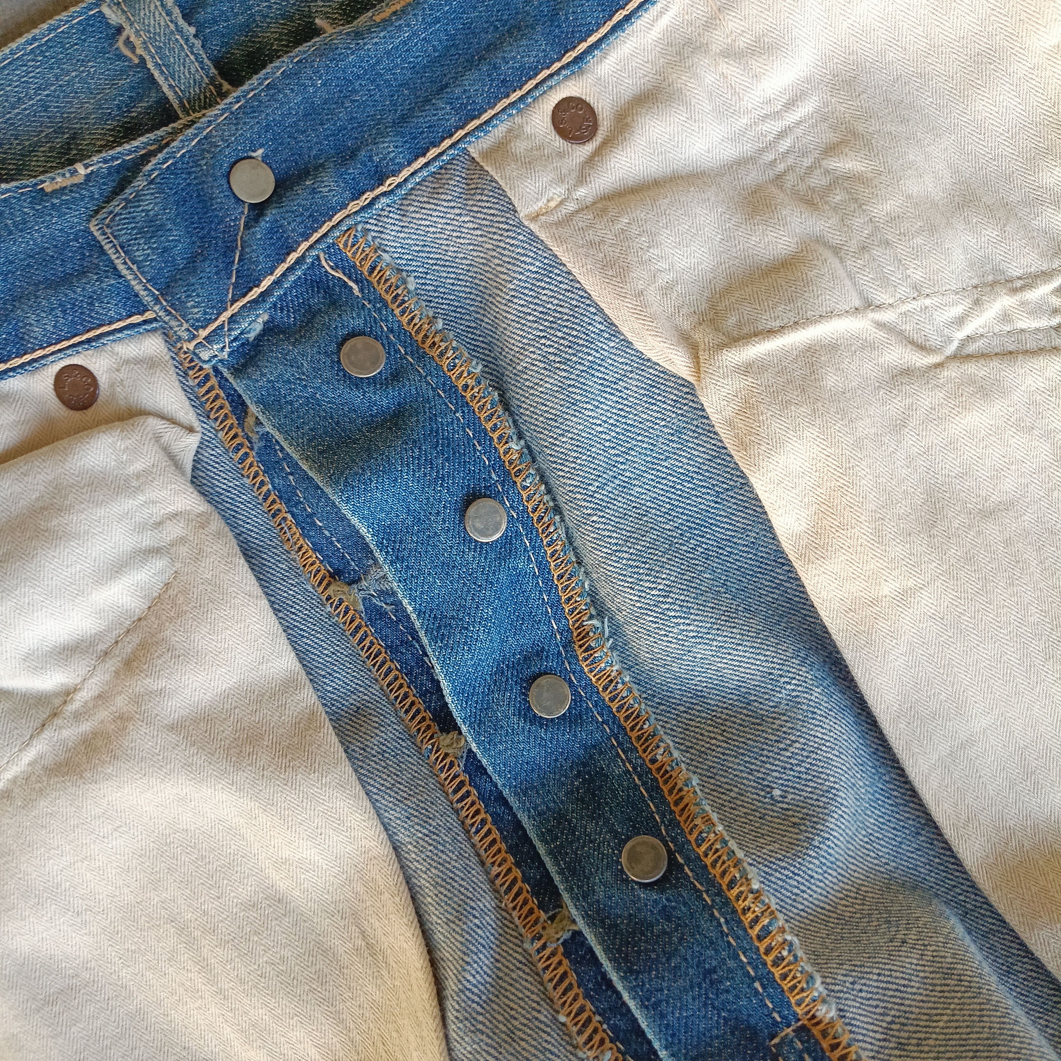 Levi's Made & Crafted Big E Levis Distressed japan J22 Size US 32 / EU 48 - 16 Thumbnail