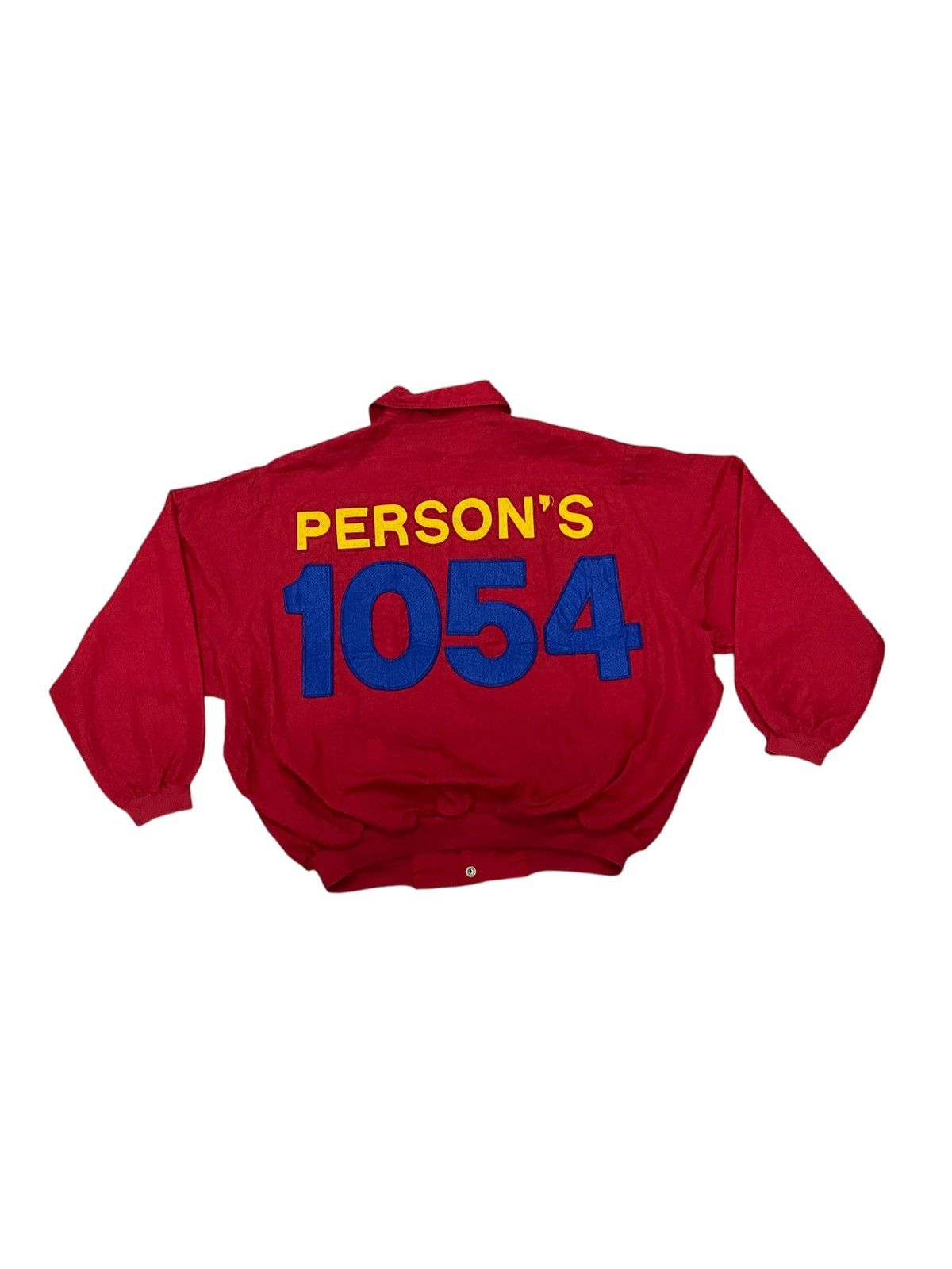 PERSON'S 90s PERSONS 1054 BOMBER LIGHT JACKET BAGGY STYLE Size US L / EU 52-54 / 3 - 1 Thumbnail
