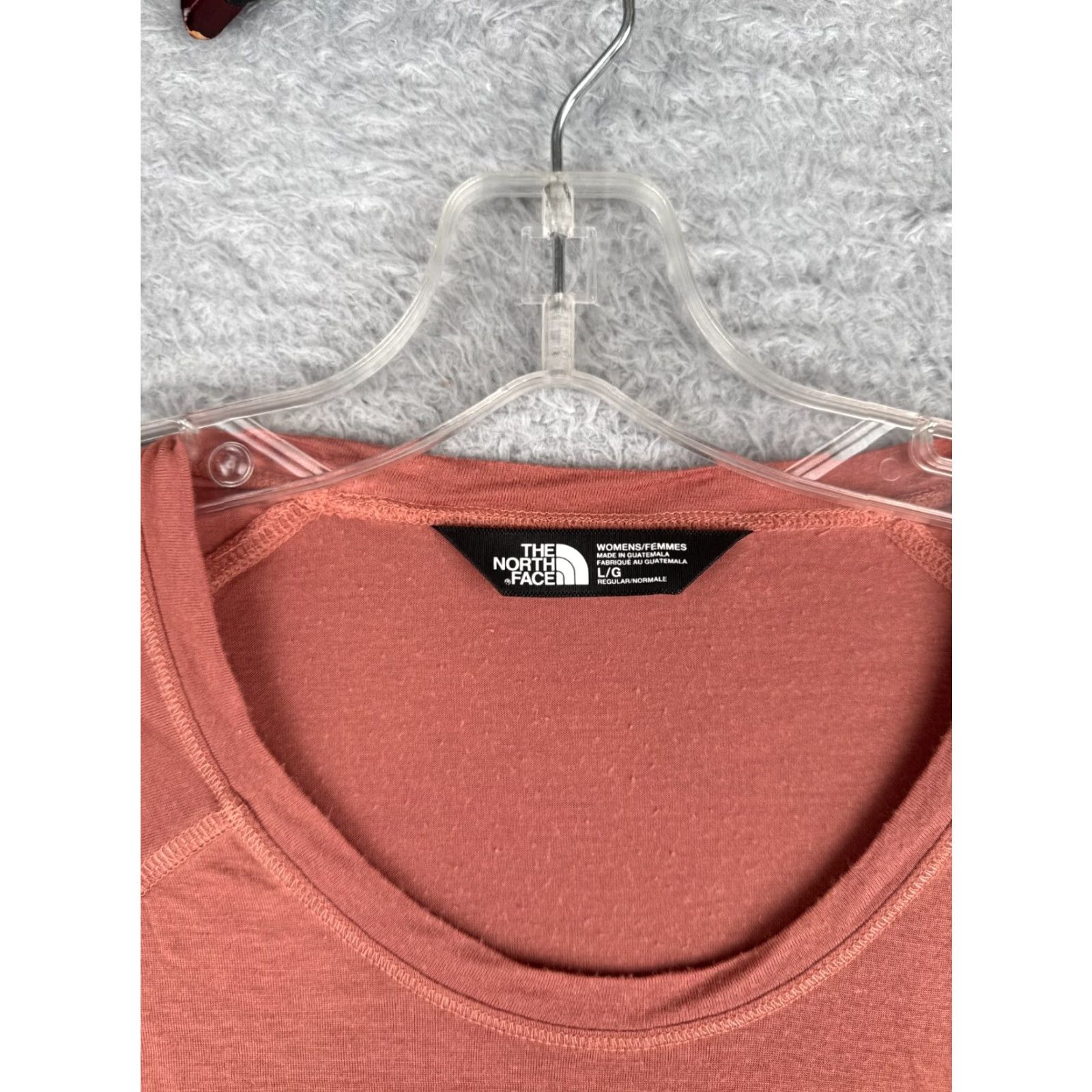 The North Face The North Face Shirt Womens Large Pink Short Sleeve Crew Neck Polyester READ Size L / US 10 / IT 46 - 6 Thumbnail