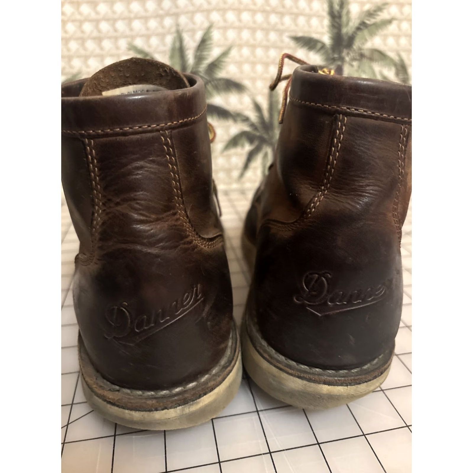 Danner Danner Bull Run Moc Toe USA Leather Work Boots Mens 13 D Brown 15564 READ Size US 13 / EU 46 - 7 Thumbnail