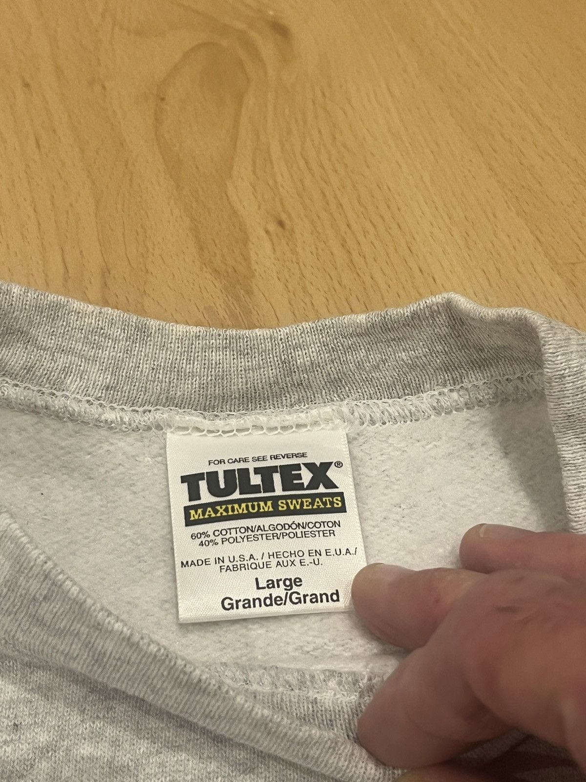 Tultex Tultex X Ralph Lauren vintage sweatshirt Size US L / EU 52-54 / 3 - 7 Thumbnail
