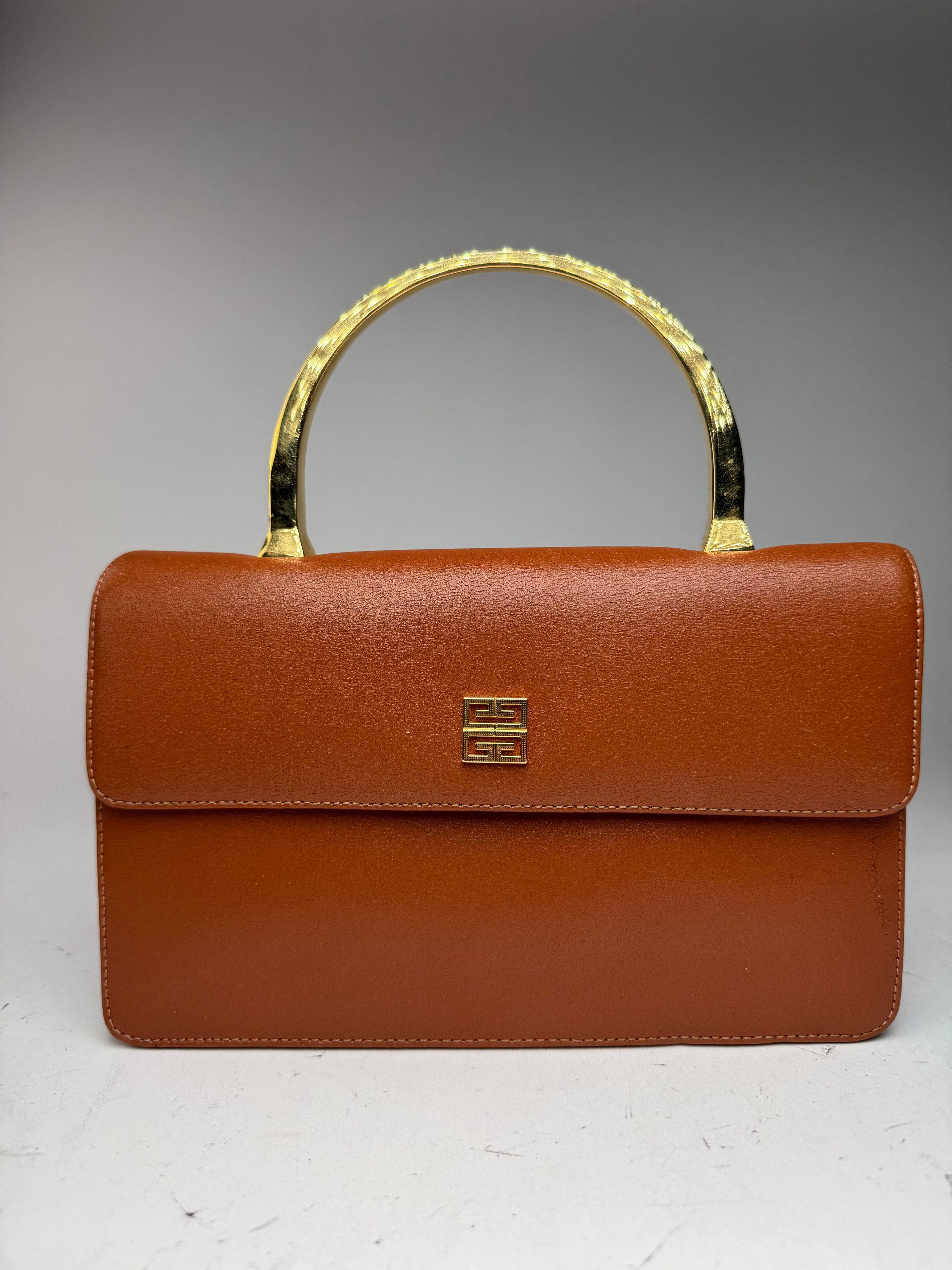 Givenchy Vintage 4G Leather Bag Brown Size ONE SIZE - 1 Thumbnail