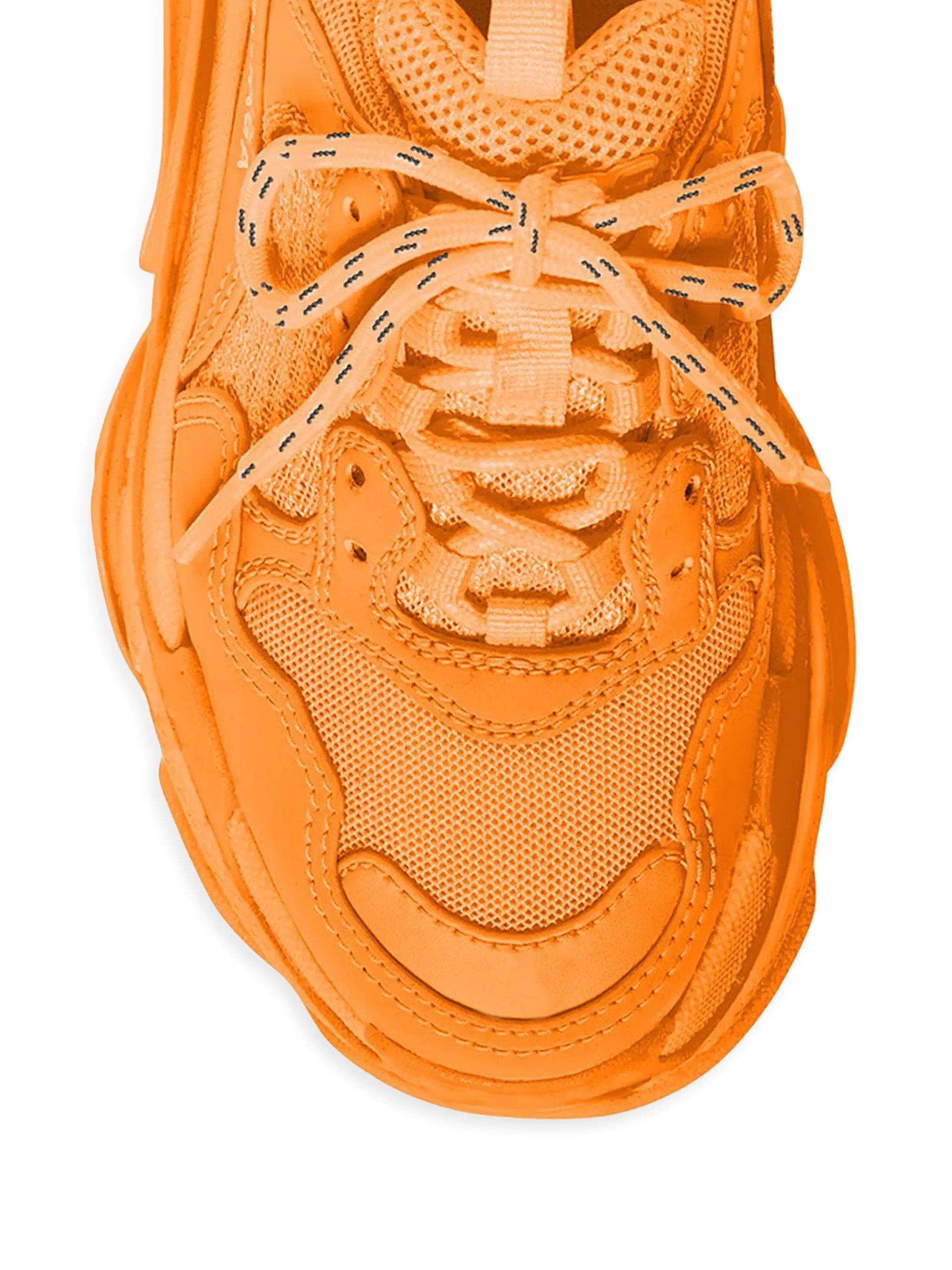 Balenciaga o1la1rc1a0625 Size: KIDS 26 / Triple S Sneakers Fluo Orange Size US 5 / EU 37 - 6 Thumbnail