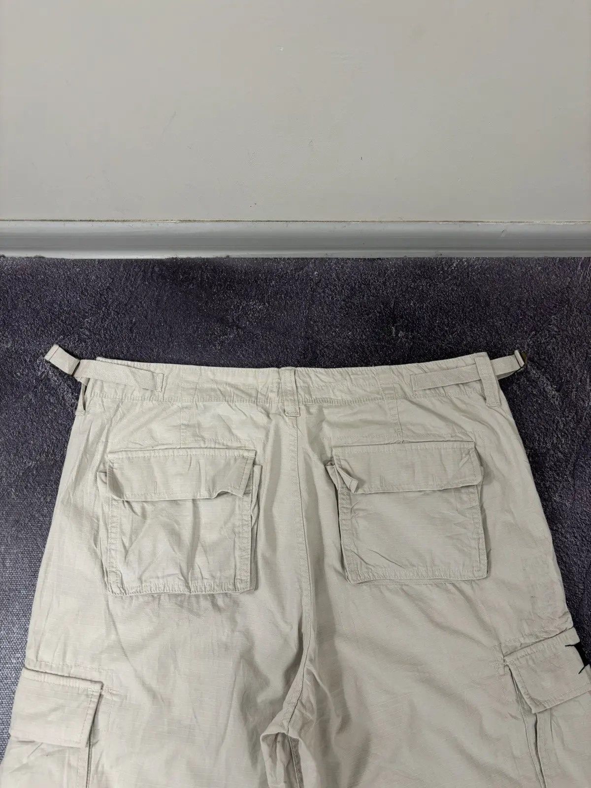 Polo Ralph Lauren × Ralph Lauren × Vintage Vintage Polo Jeans Ralph Lauren Utility Baggy Cargo Shorts Size US 38 / EU 54 - 12 Thumbnail