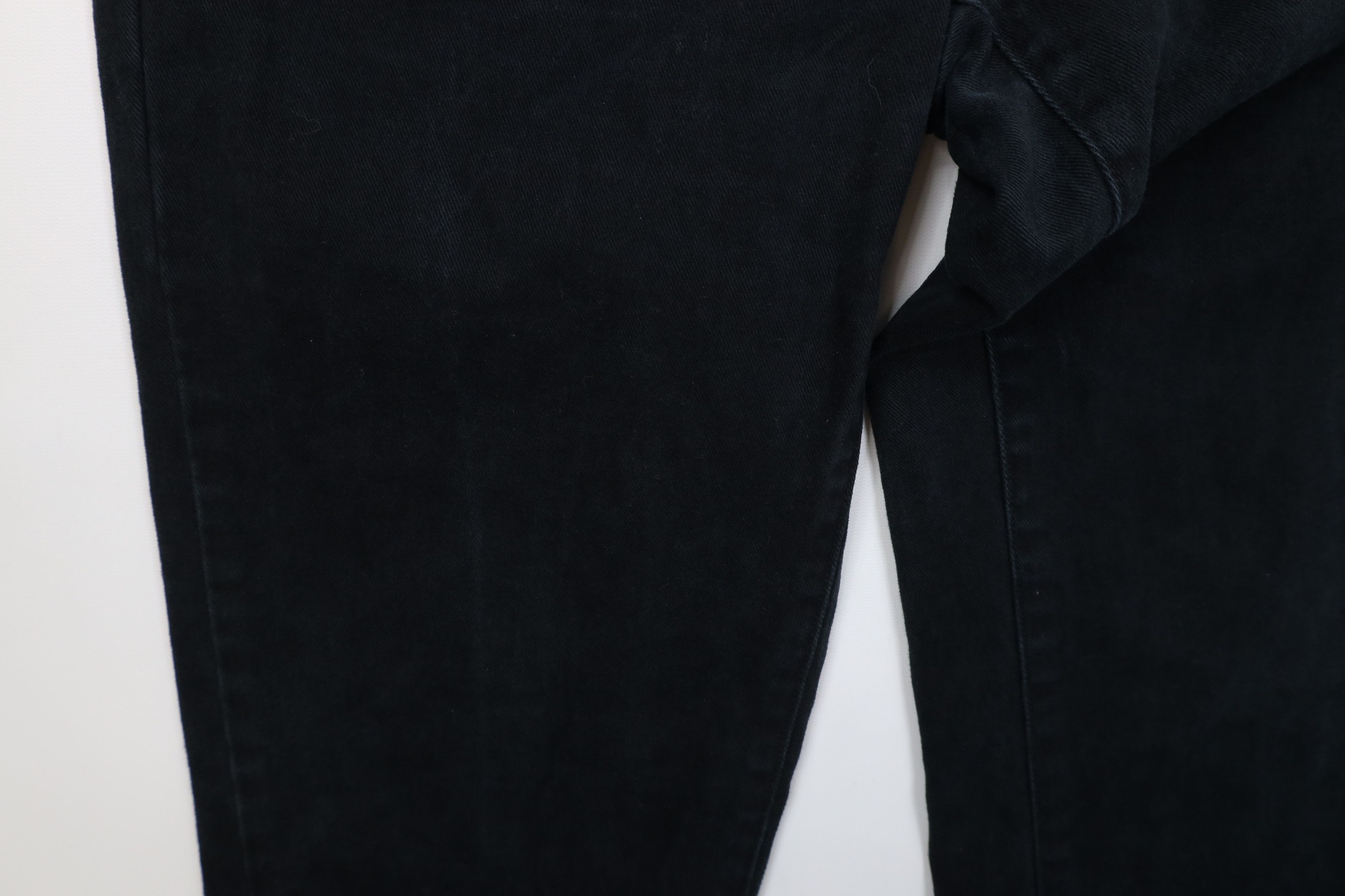 Esprit Vintage 90s Y2K Esprit Relaxed Tapered Leg Jeans Black Size 30" / US 8 / IT 44 - 7 Thumbnail