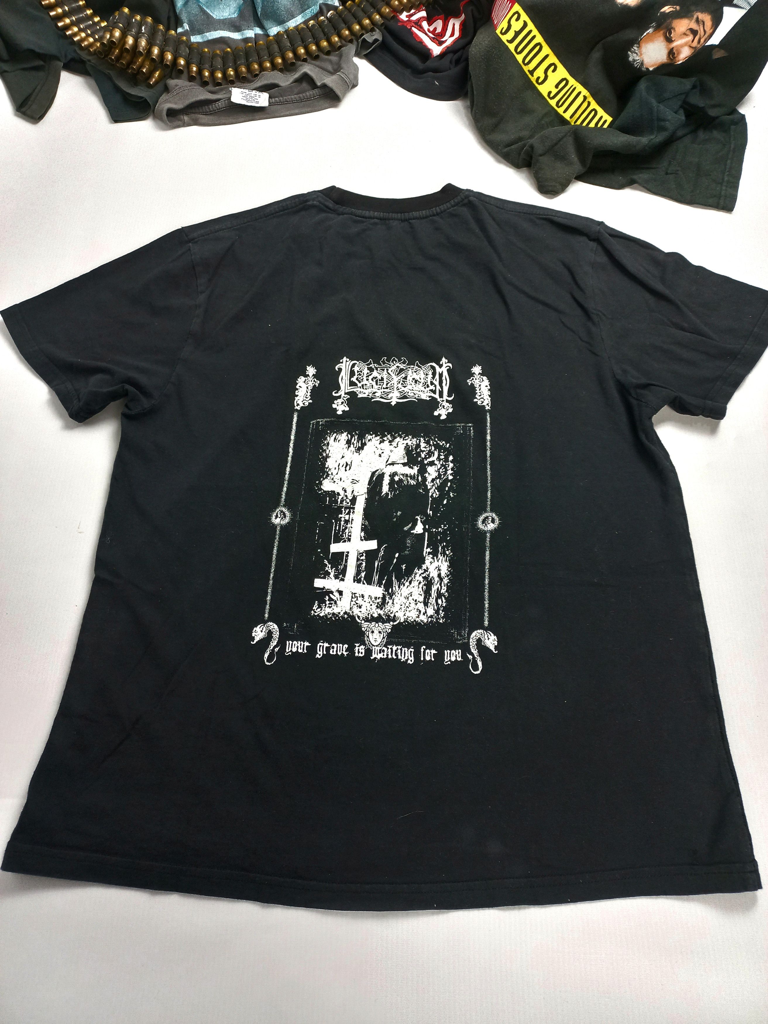 Band Tees Very rare Lucifugum, black metal band t-shirt 90s Size US L / EU 52-54 / 3 - 4 Thumbnail