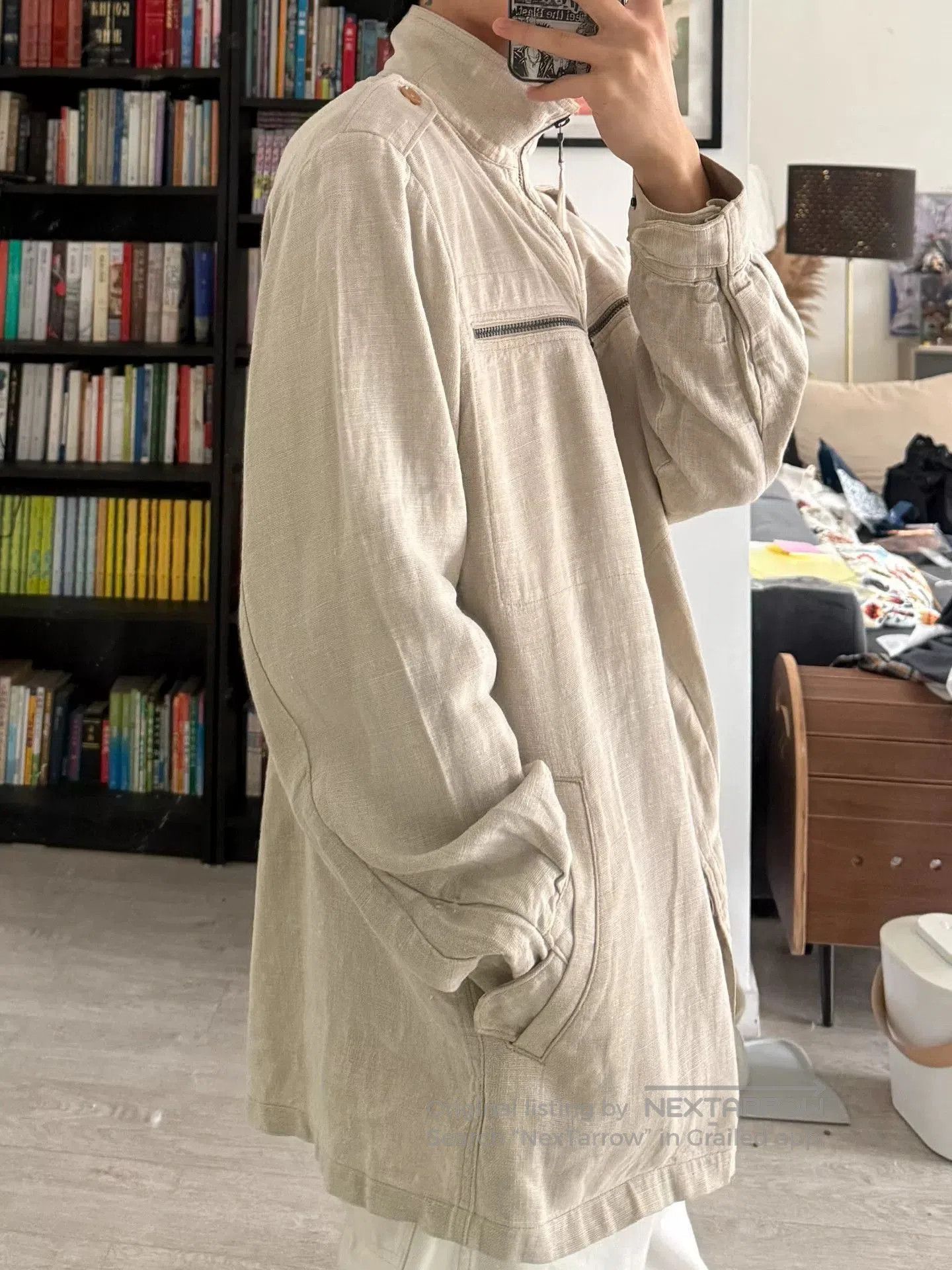 Y's for Men Yohji Yamamoto Y's Men Linen Jacket. Size US M / EU 48-50 / 2 - 8 Thumbnail