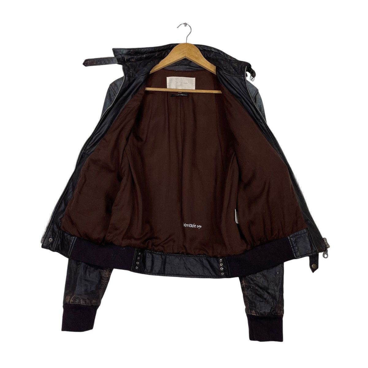 Japanese Brand × KMRii 💥ADVANTAGE CYCLE SKULL & STUD BIKER JACKET Size US S / EU 44-46 / 1 - 11 Thumbnail