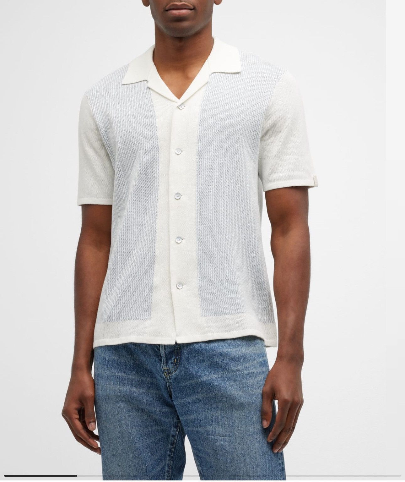 Rag & Bone Rag bone Knitted camp shirt Size US L / EU 52-54 / 3 - 1 Thumbnail