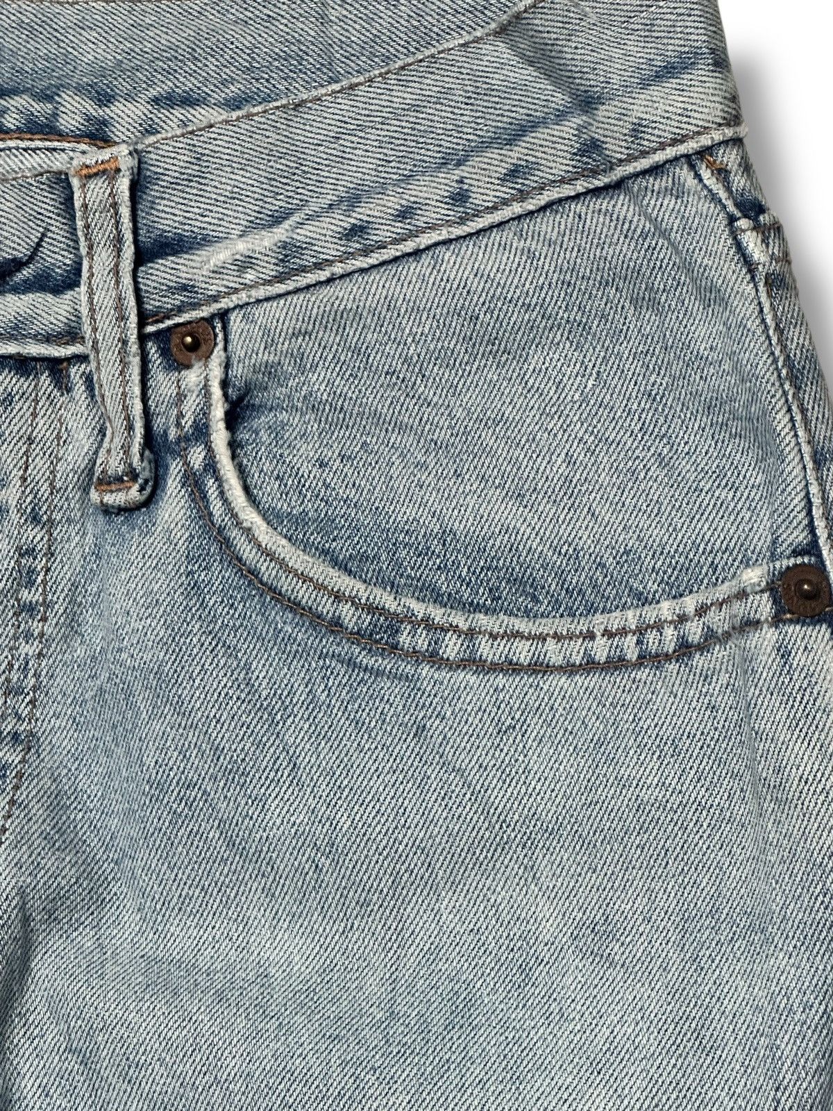 Mason's Vintage MASON’S “Silverstone” Straight Jean With Faded Wash Size US 29 - 6 Thumbnail