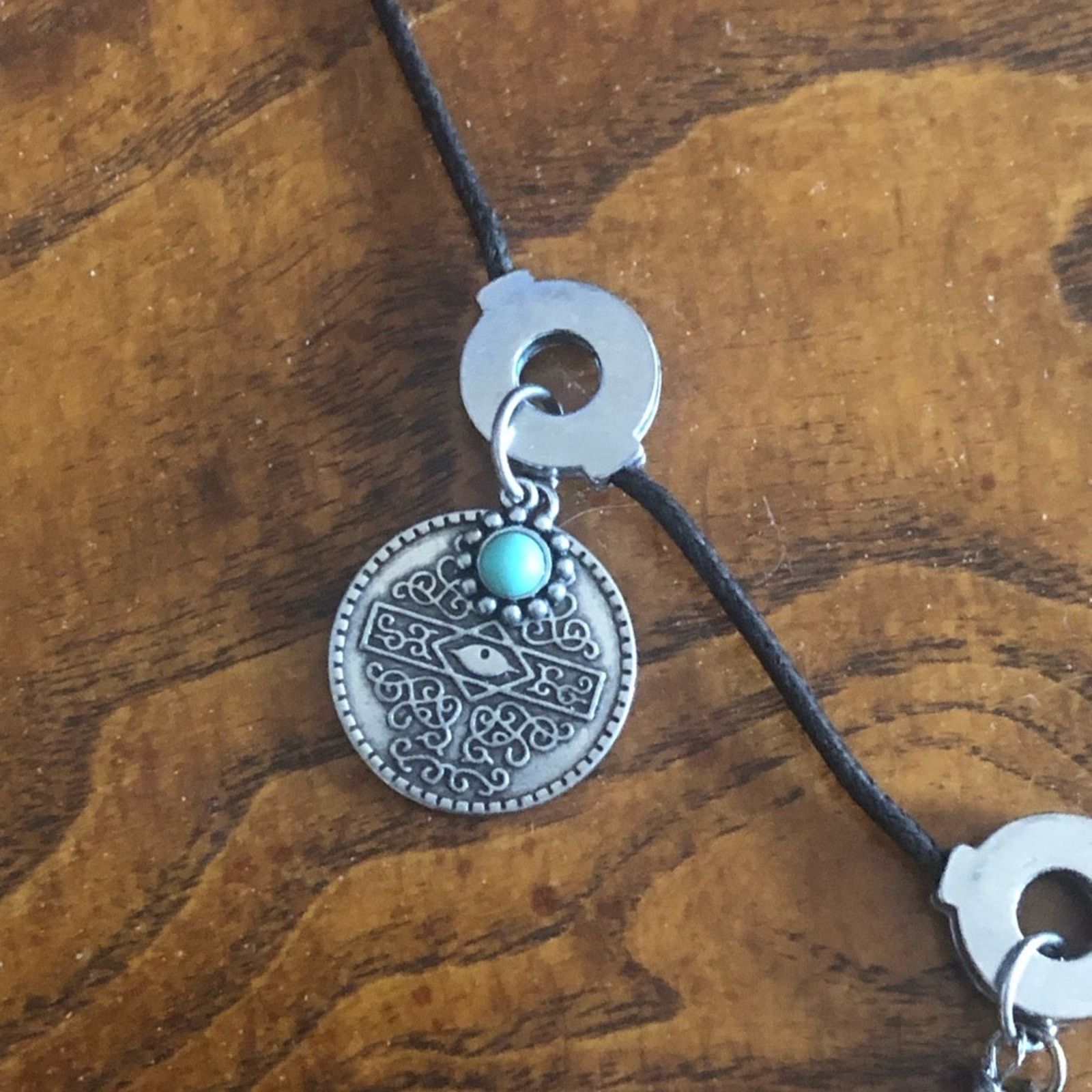 Handmade Handcrafted repurpose southwest charm necklace Size ONE SIZE - 9 Thumbnail