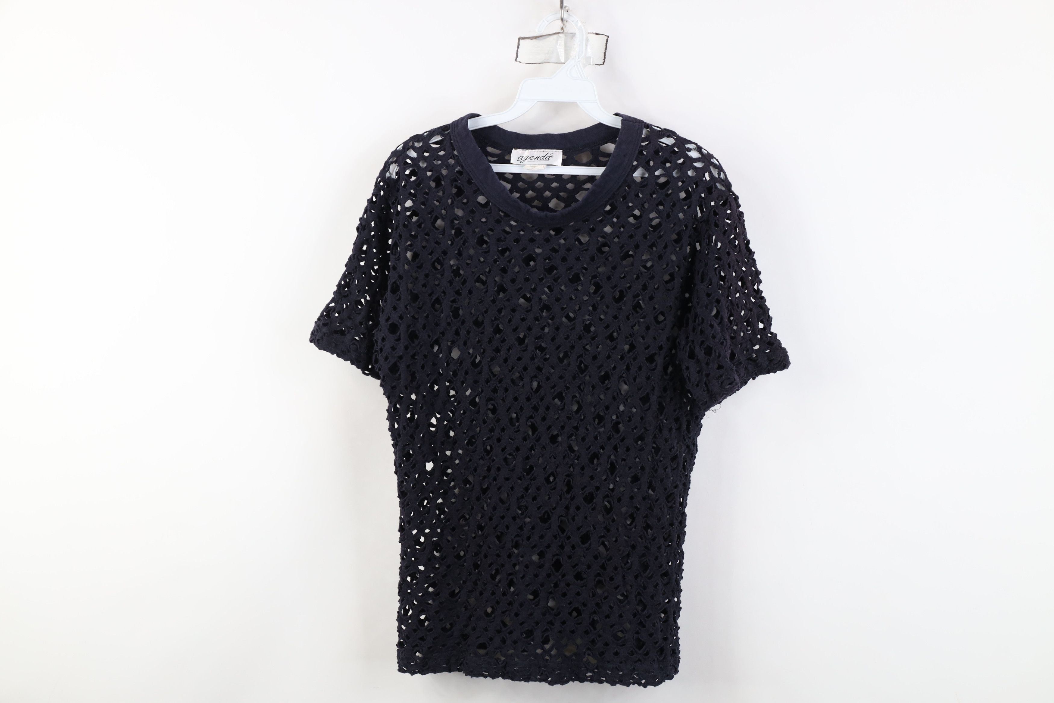 Vintage Vintage 90s Streetwear Holy Fishnet Babydoll T-Shirt USA Size M / US 6-8 / IT 42-44 - 1 Thumbnail
