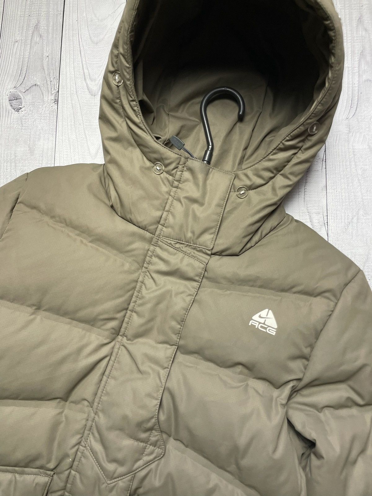 Nike × Nike ACG × Vintage Vintage Nike ACG Down jacket size S women’s rare gold Size S / US 4 / IT 40 - 2 Thumbnail