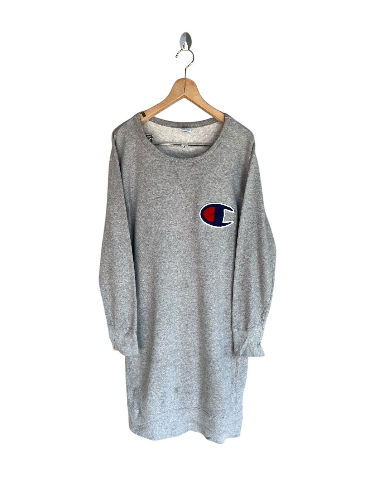 knee length dresses for ladies Marcella | Tompkins Long Sleeve Sweatshirt Dress in Espresso | Women's Size Large | Midweight French Terry main image 1