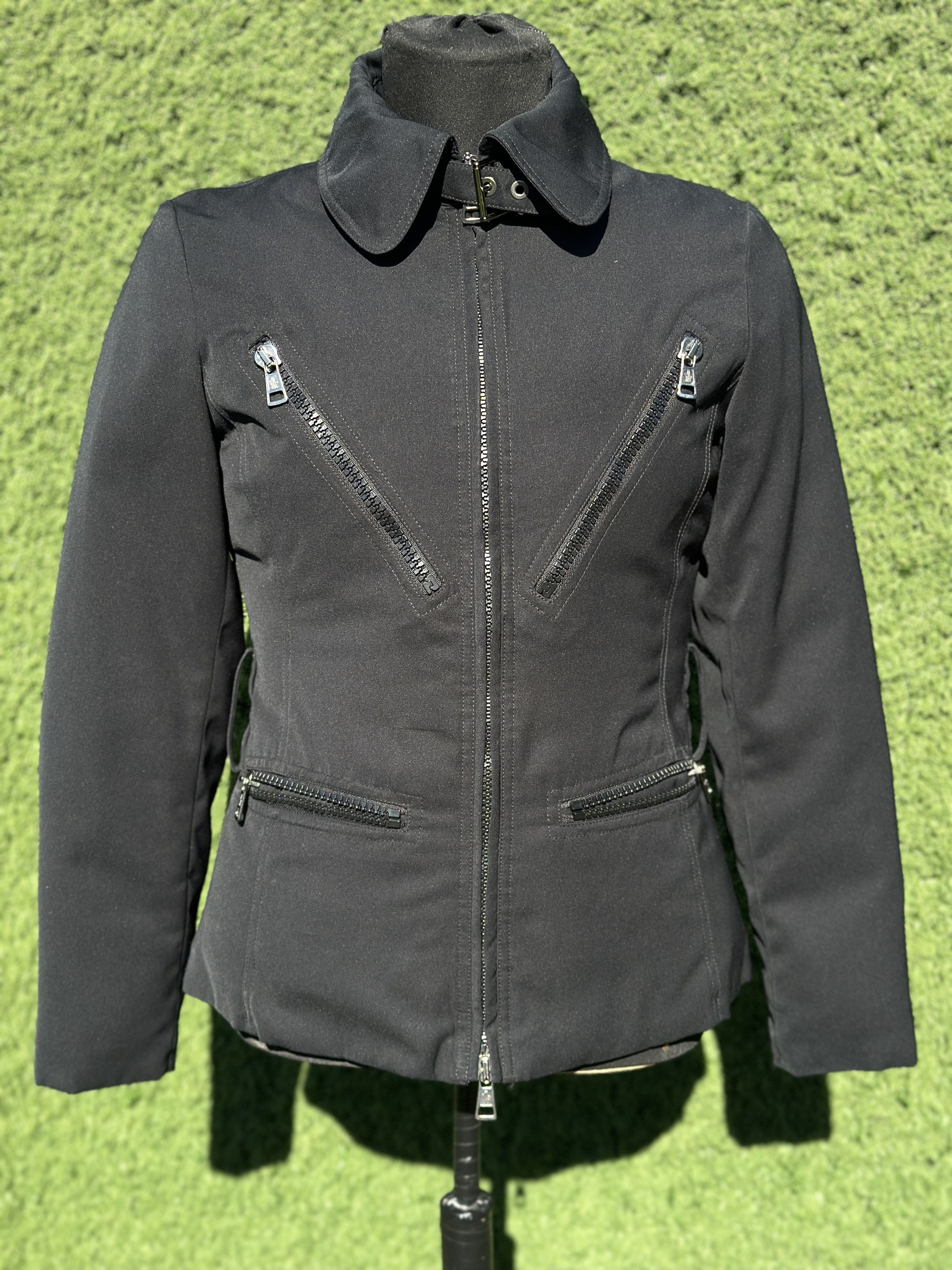 Moncler MONCLER Size 2 Black Vintage Down Jacket LAMPO Zip 2000s Size XS / US 0-2 / IT 36-38 - 6 Thumbnail
