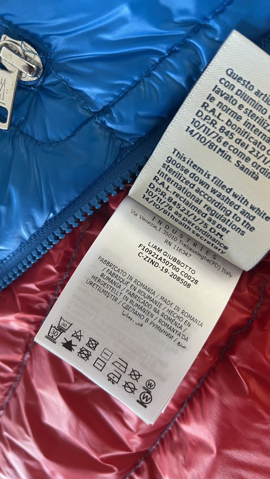 Moncler Moncler blue Liam jacket Size US L / EU 52-54 / 3 - 6 Thumbnail