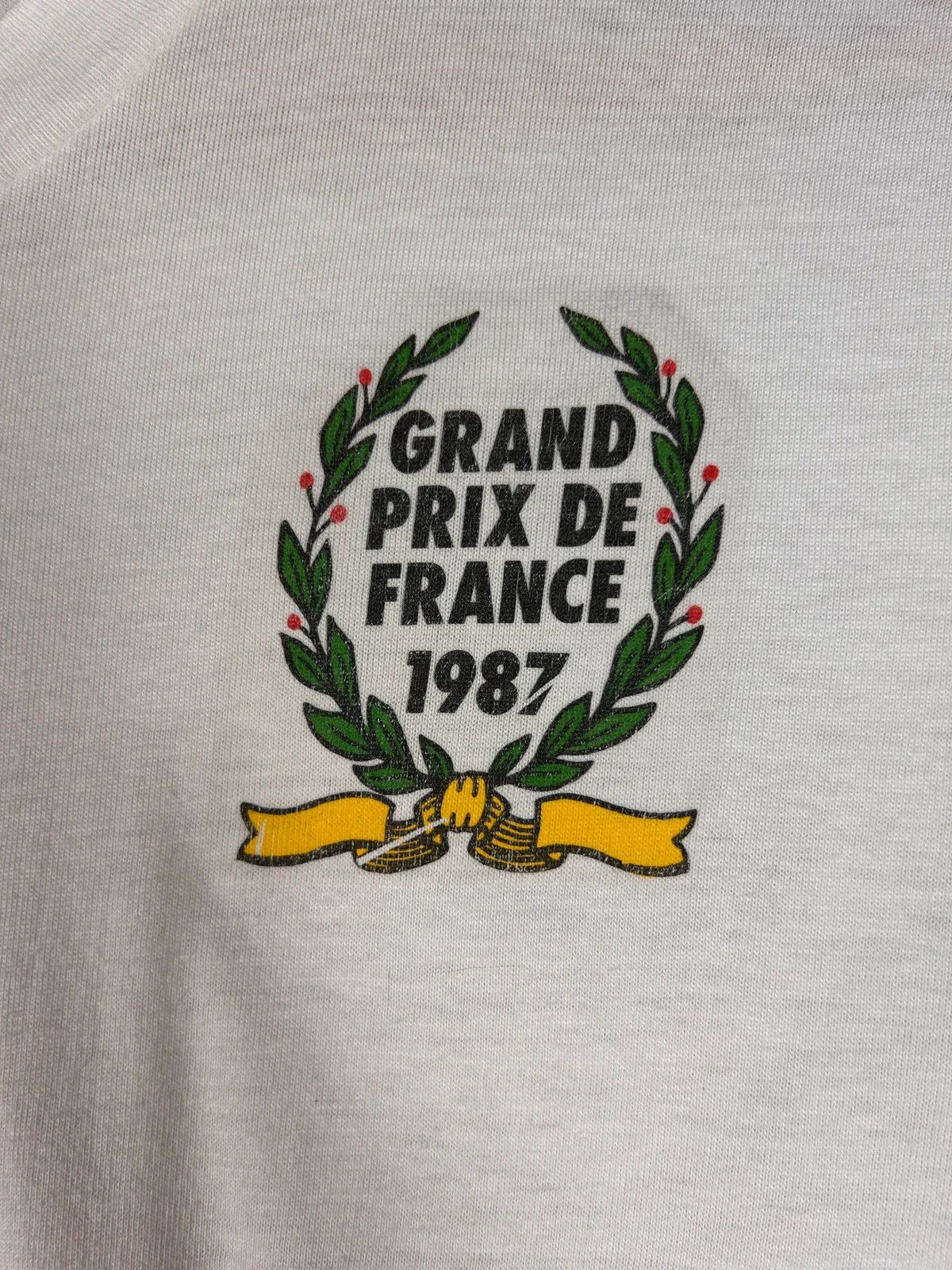 Vintage Motocyklowa wyścigowa vintage z 1987 roku z Grand Prix Size US M / EU 48-50 / 2 - 3 Thumbnail