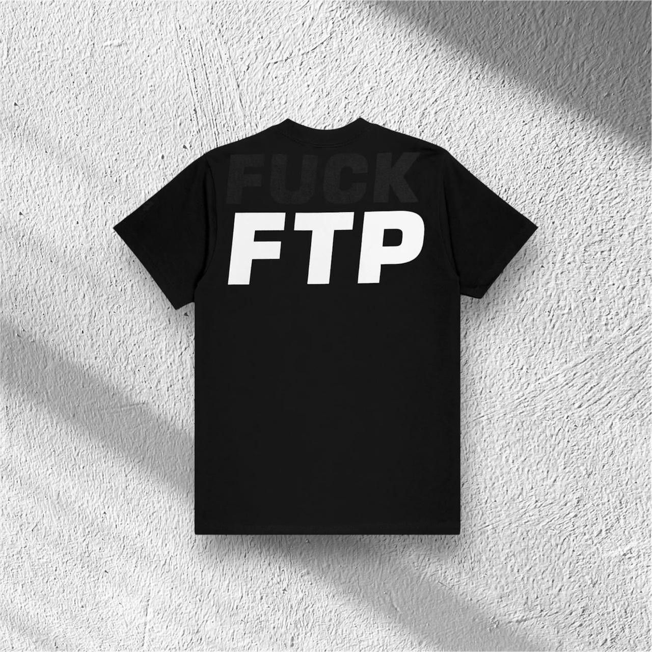 Fuck The Population Ftp 14 Year Anniversary Logo Tee Size US XL / EU 56 / 4 - 2 Thumbnail