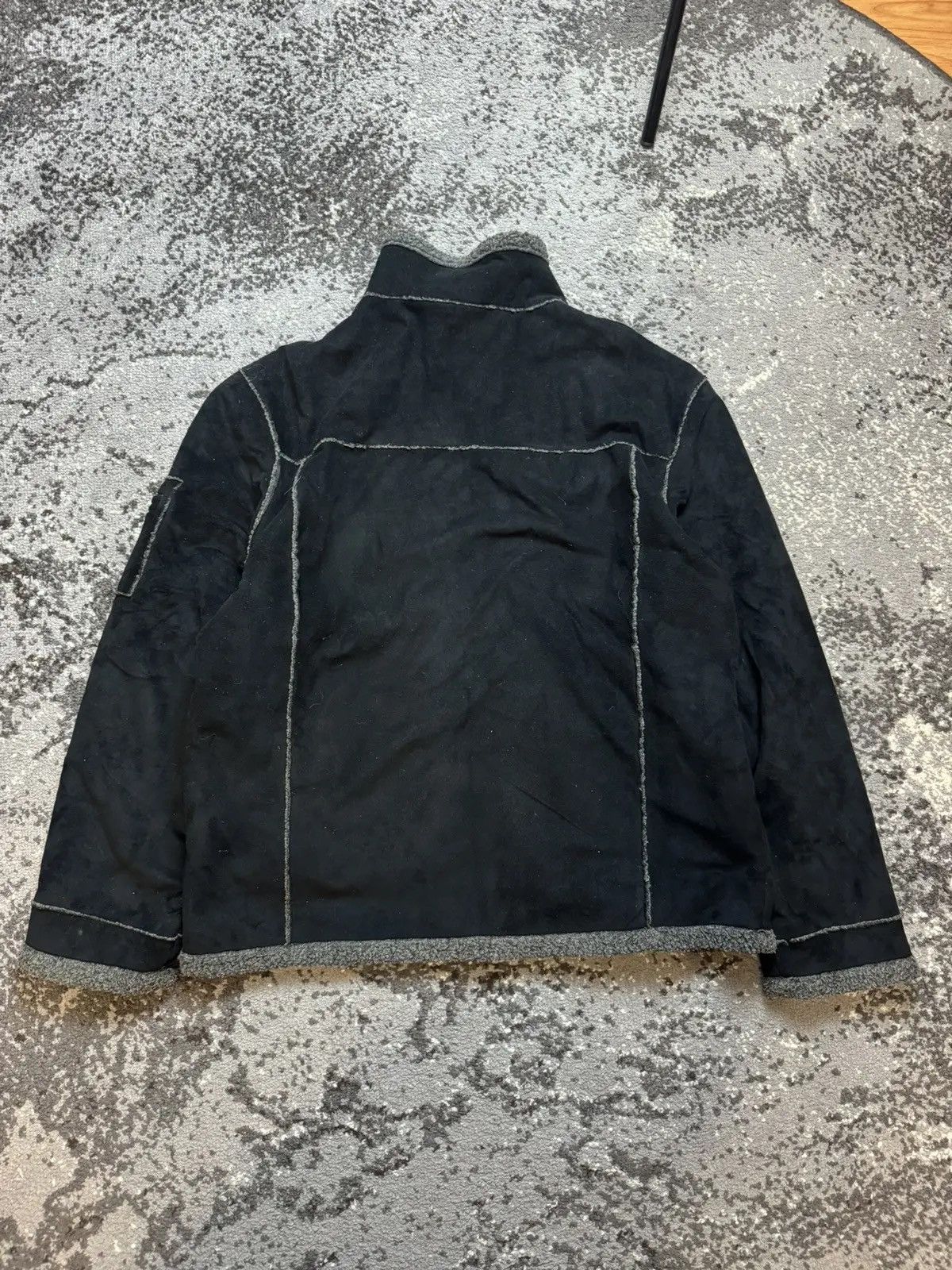 Vintage Vintage Y2K Double Suede Fur Style Jacket Avantgarde Size US M / EU 48-50 / 2 - 10 Thumbnail