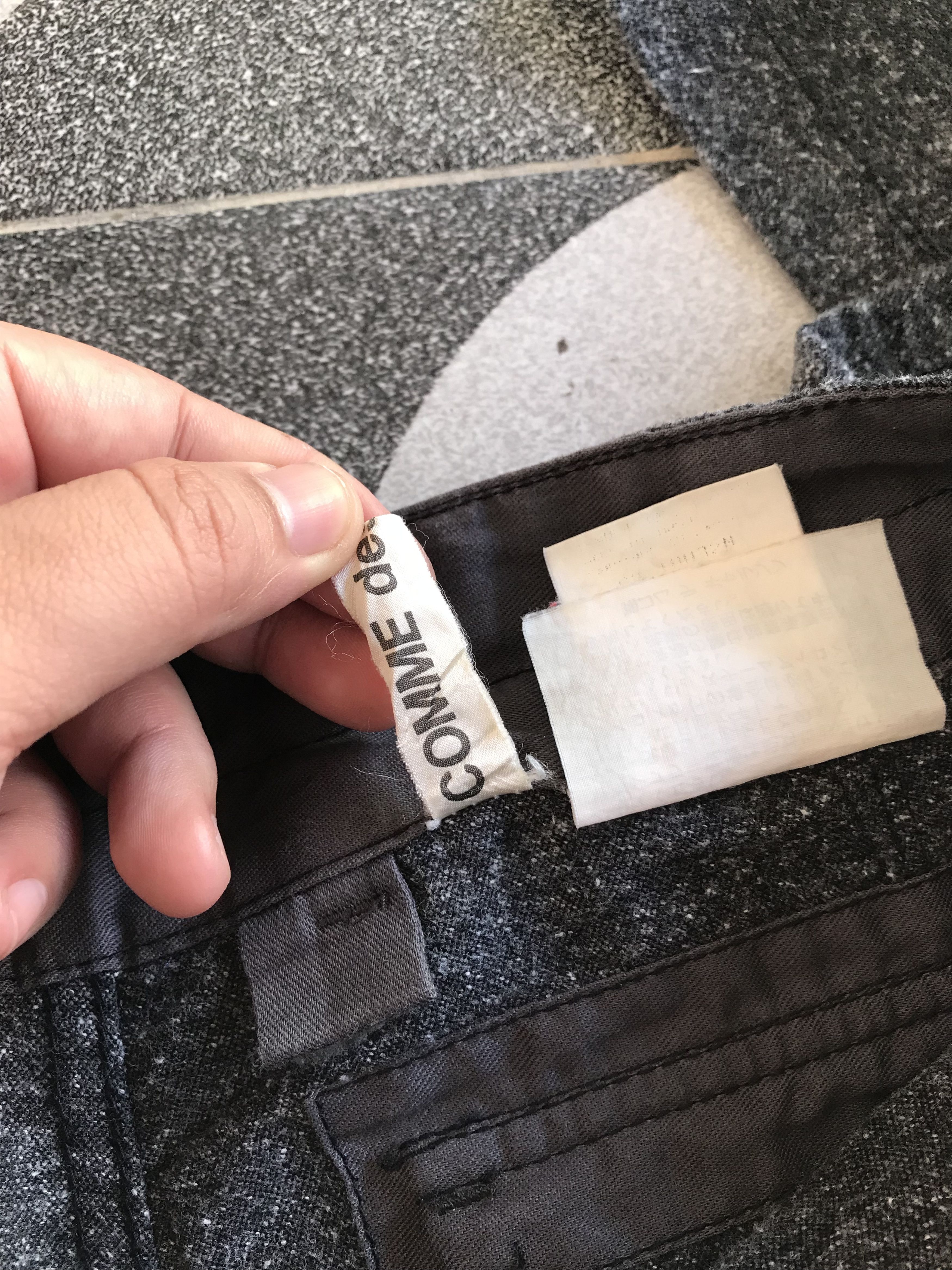 Comme des Garcons Homme × Comme des Garcons Homme Plus Comme Des Garcons Wool Fatigue Pants Size US 33 - 7 Thumbnail