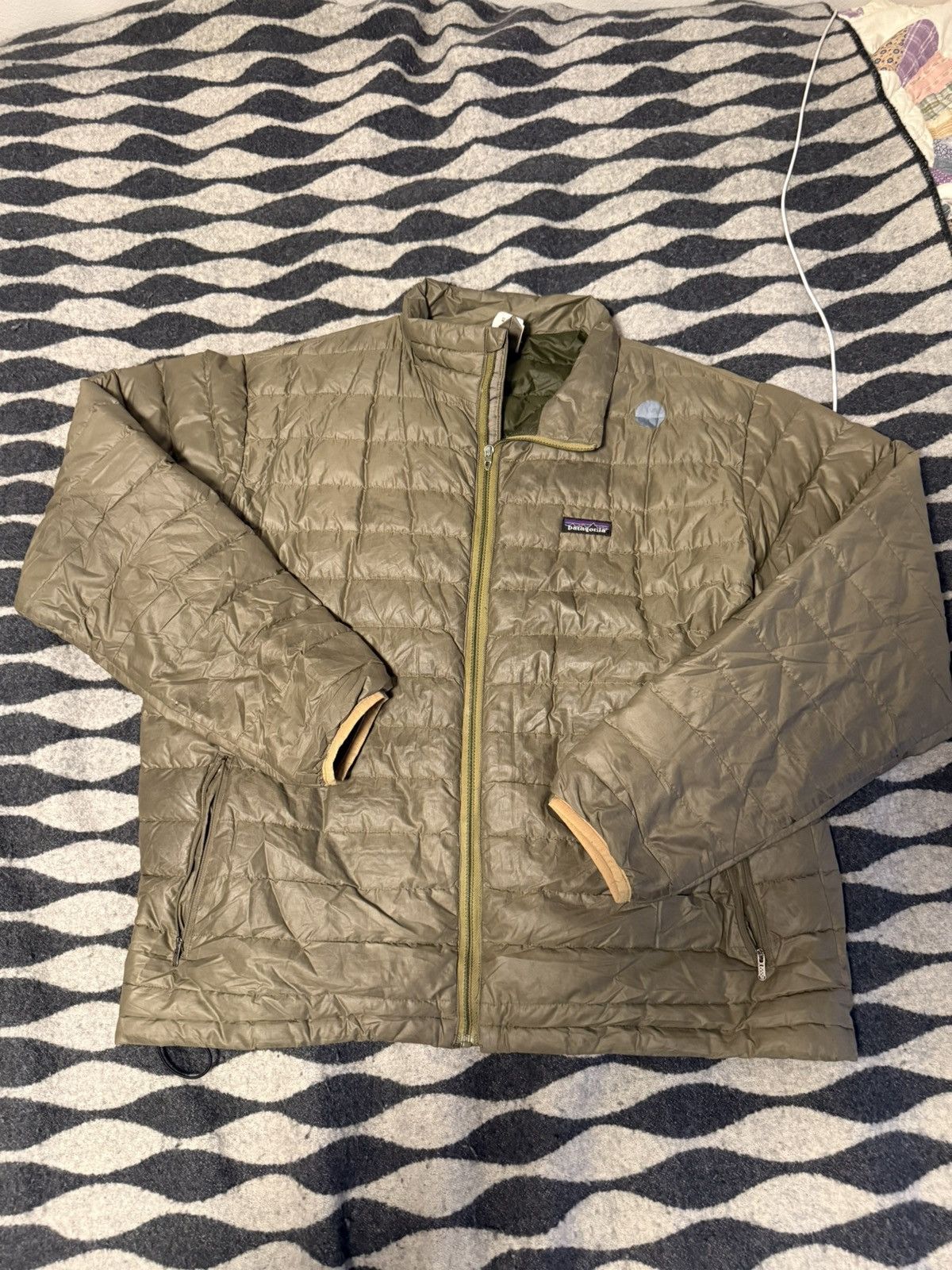 Patagonia × Vintage Brown 2000s down sweater Patagonia Size US XL / EU 56 / 4 - 1 Thumbnail