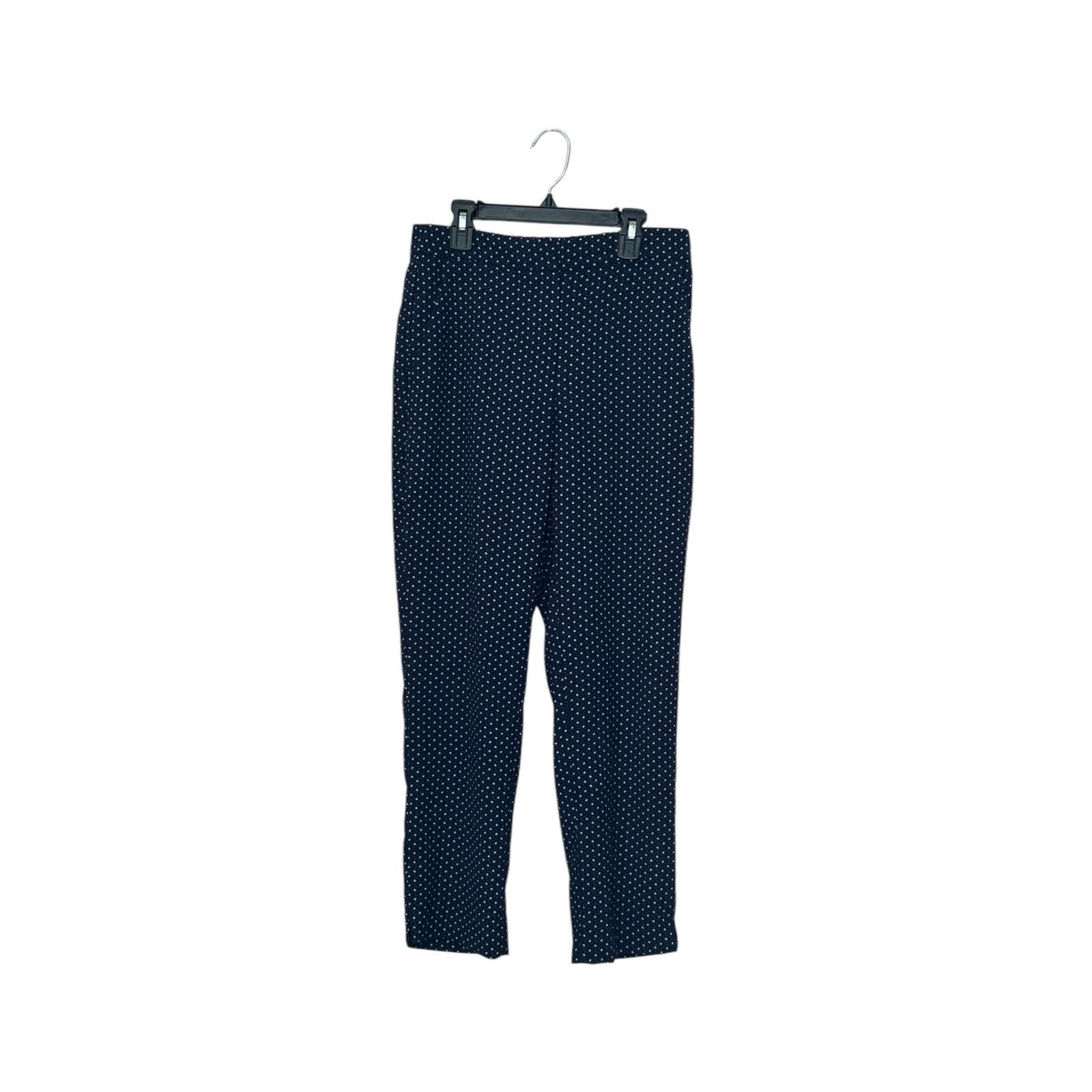 J.Crew J. Crew blue white elastic waist dress pants size 6 Size 28" / US 6 / IT 42 - 11 Thumbnail