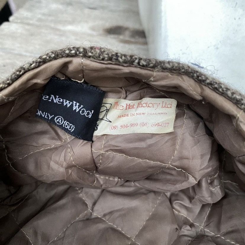 Japanese Brand × Vintage Youth the hat factory pure wool flat cap Size ONE SIZE - 7 Thumbnail