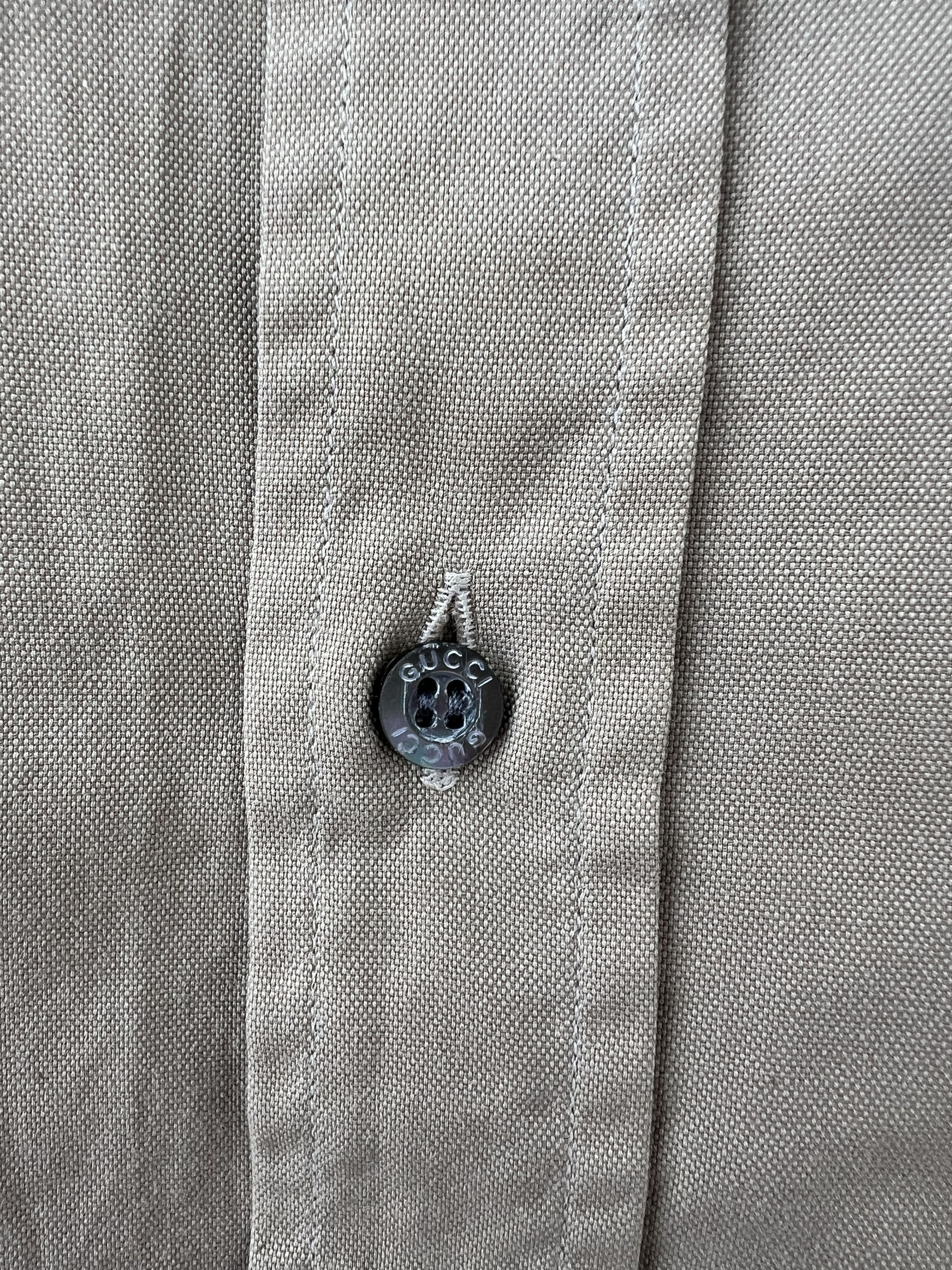Gucci Gucci Shirt 15.5 Size US L / EU 52-54 / 3 - 2 Thumbnail
