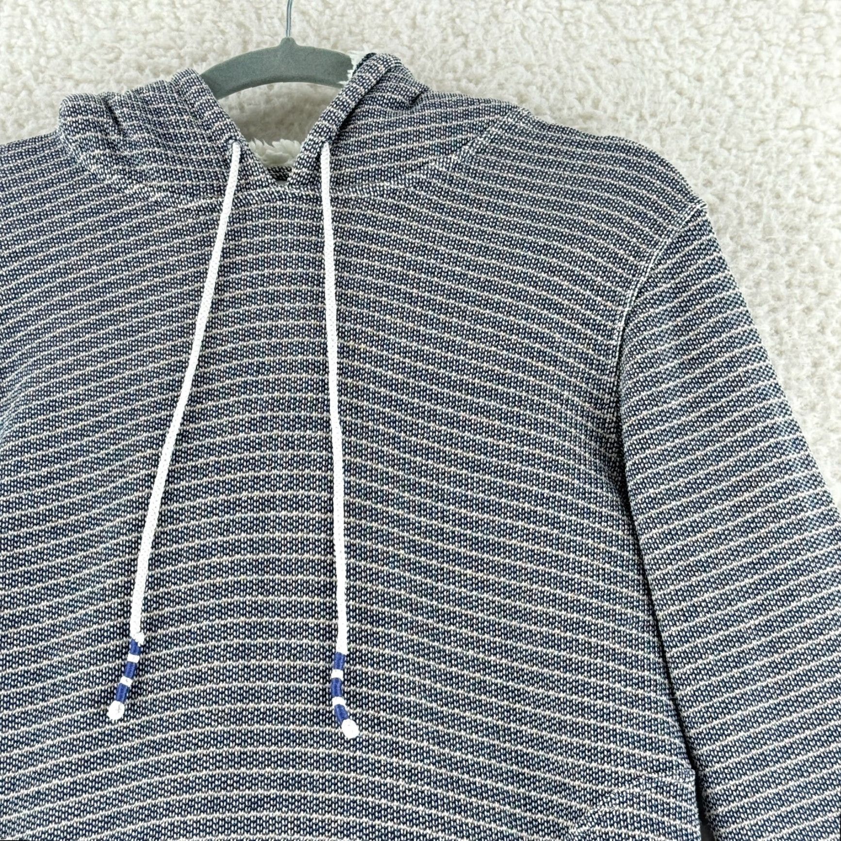 J. Jill J. Jill Fit Blue Knit Pullover Hoodie Sweater Womens Size S Long Sleeve (Crew Neck) Pullover Casual Vintage: No, etc Size S / US 4 / IT 40 - 2 Thumbnail