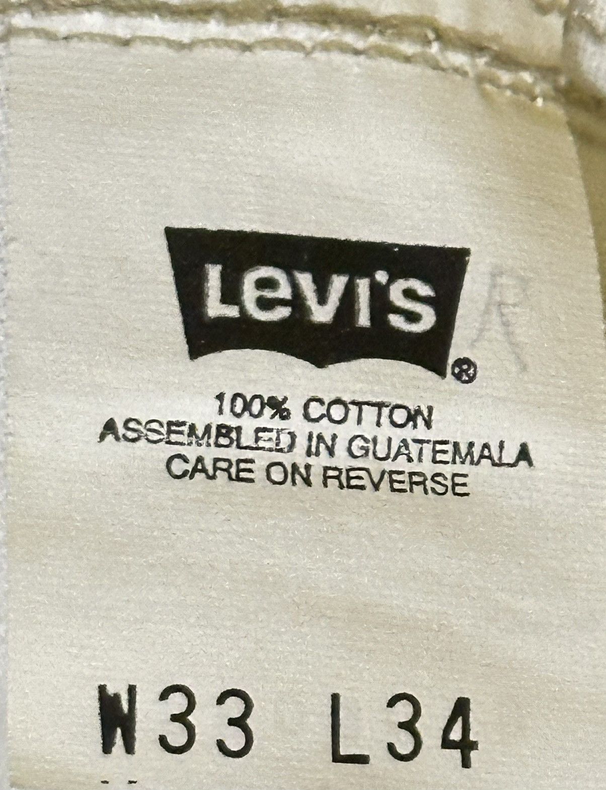 Levi's Vintage Clothing Levi’s Dry Goods Vintage Streetwear Pants Size 33/34 Size US 33 - 6 Thumbnail